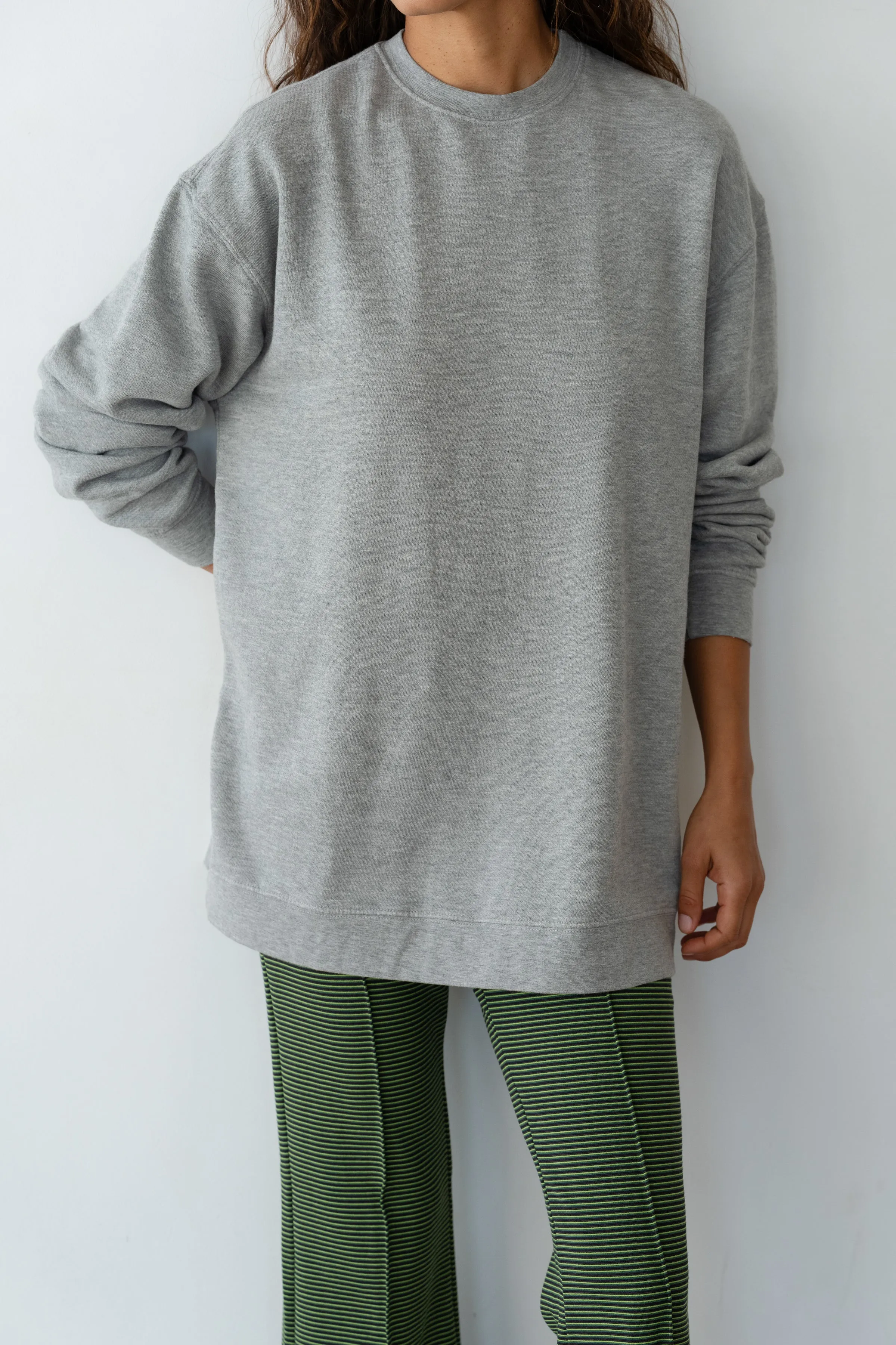 The Eco-Fleece Crewneck sold by DONNI.