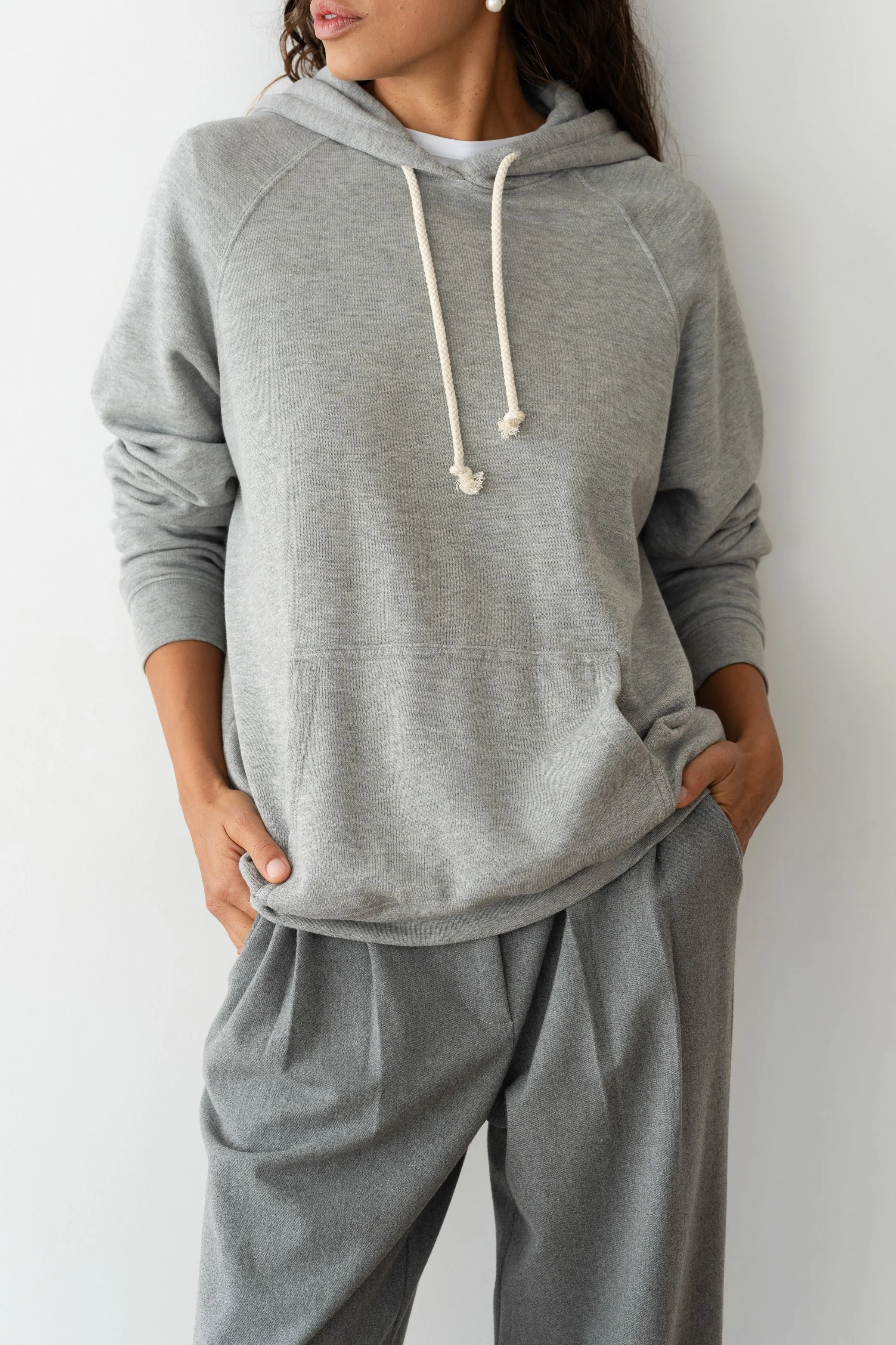 The Eco-Fleece Hoodie sold by DONNI. product image thumbnail 3