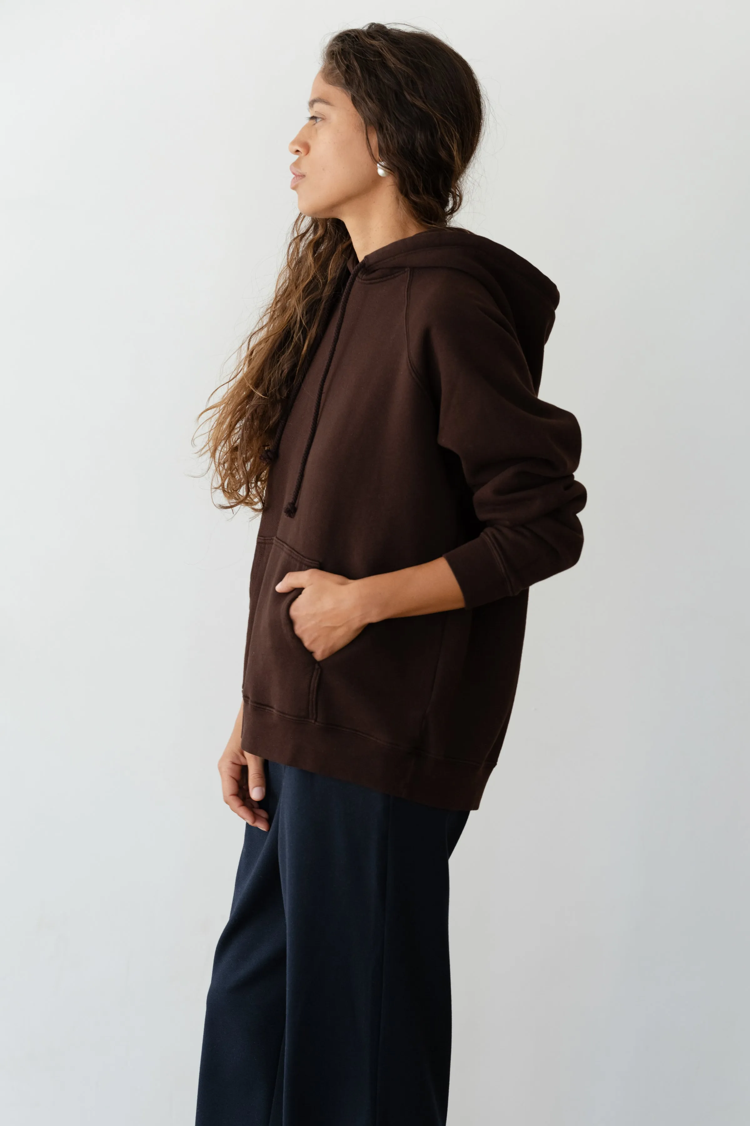 The Eco-Fleece Hoodie sold by DONNI. product image thumbnail 5