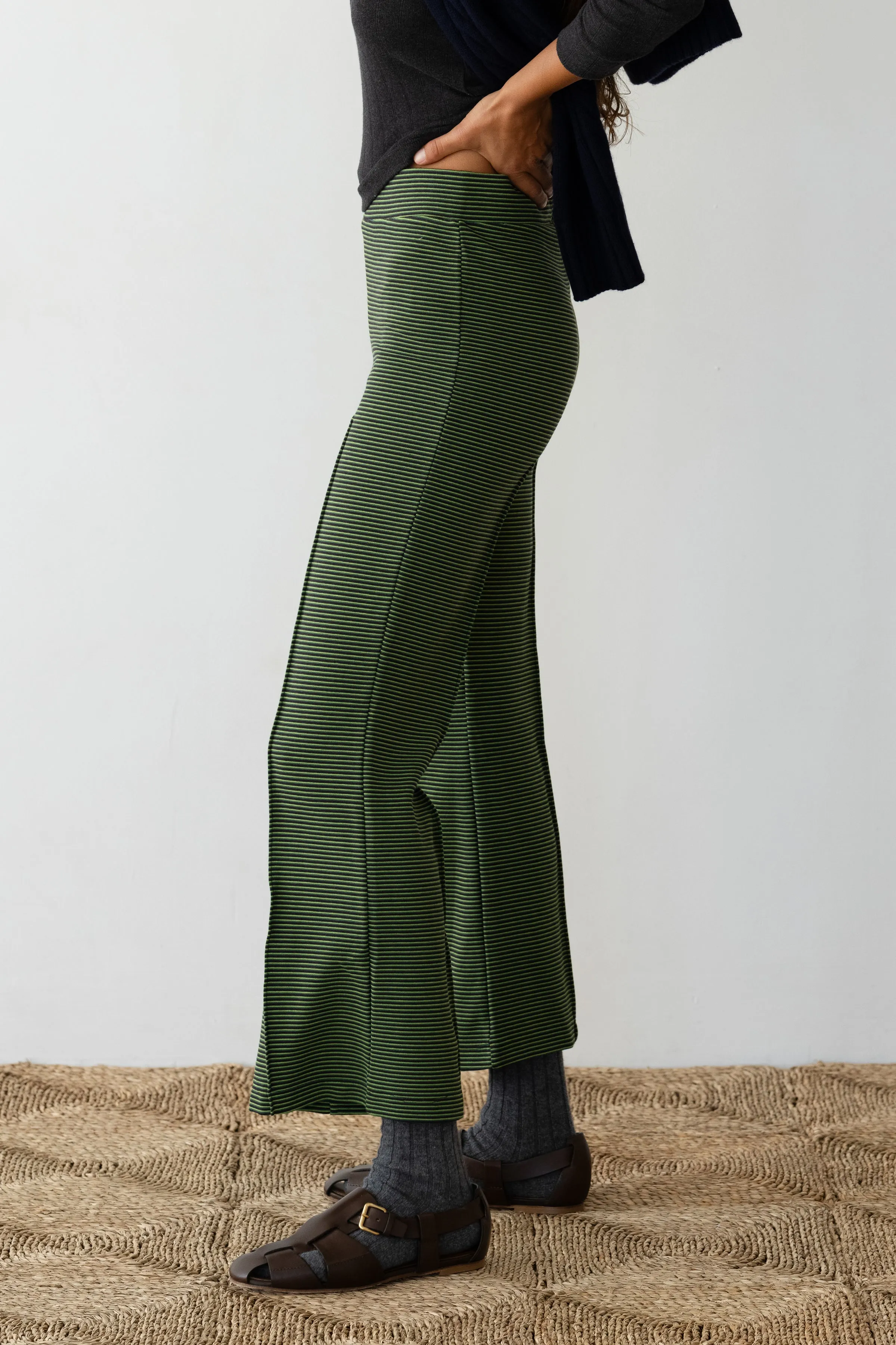 The Stripe Kick Flare sold by DONNI. product image thumbnail 3