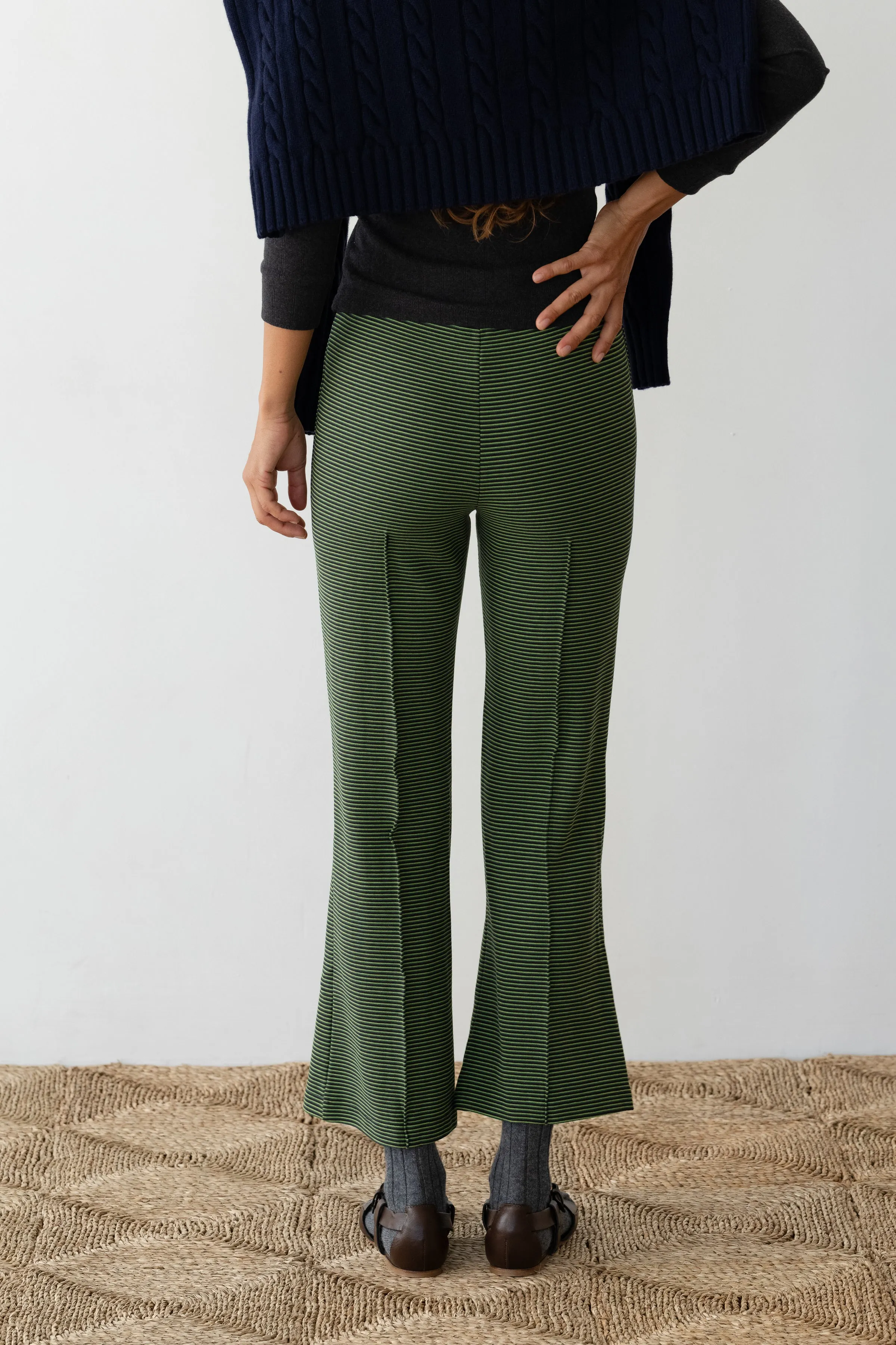 The Stripe Kick Flare sold by DONNI. product image thumbnail 4