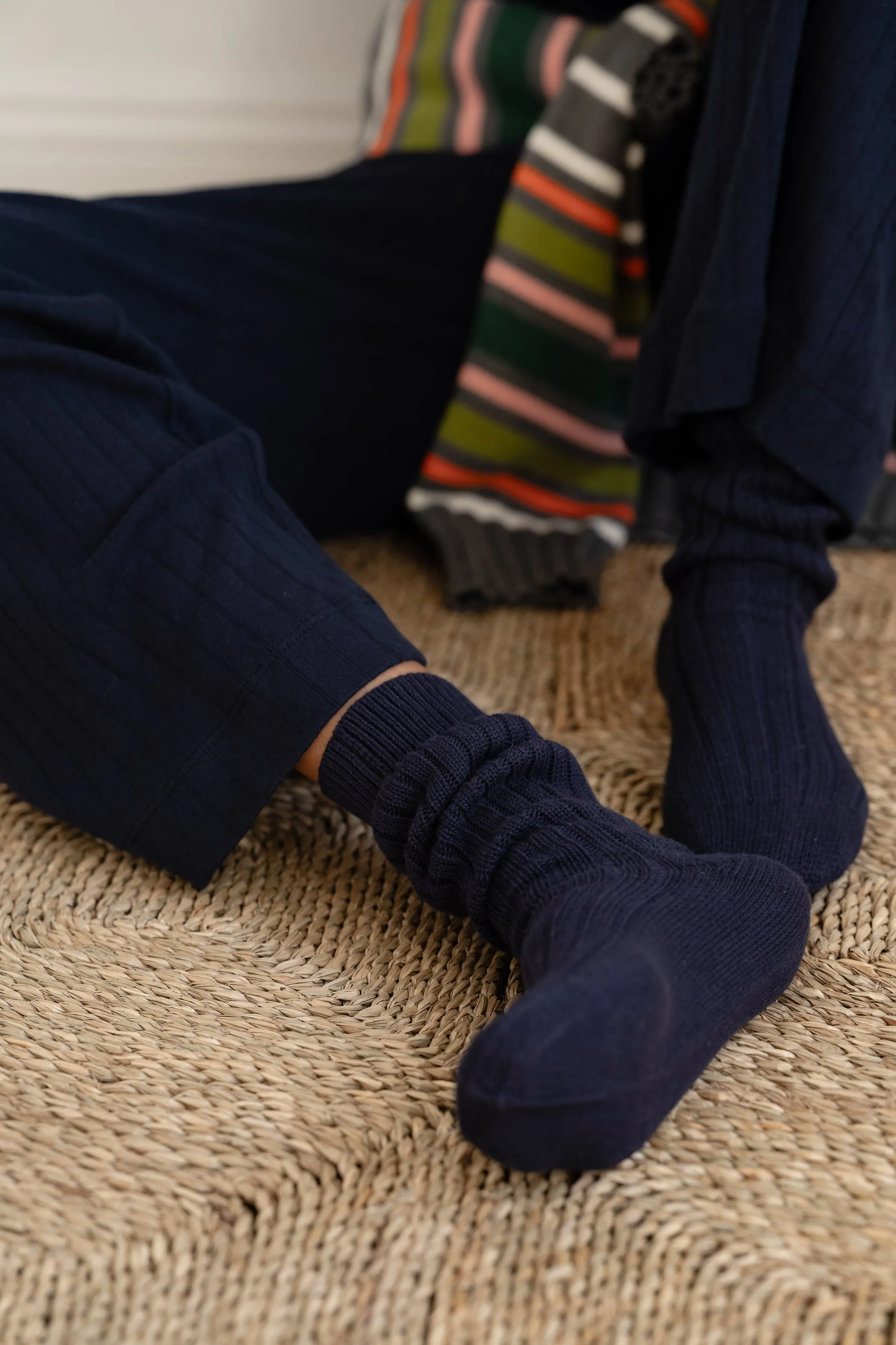 The Cotton Cashmere Socks sold by DONNI. product image thumbnail 4