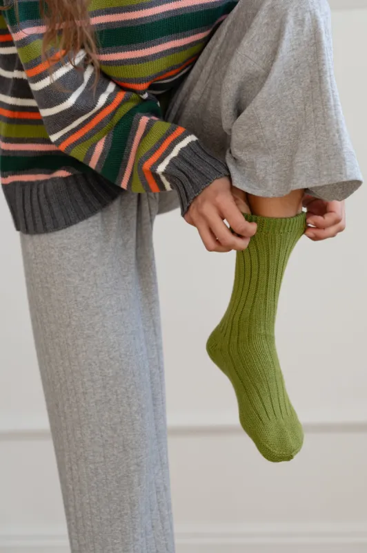 The Cotton Cashmere Socks sold by DONNI.