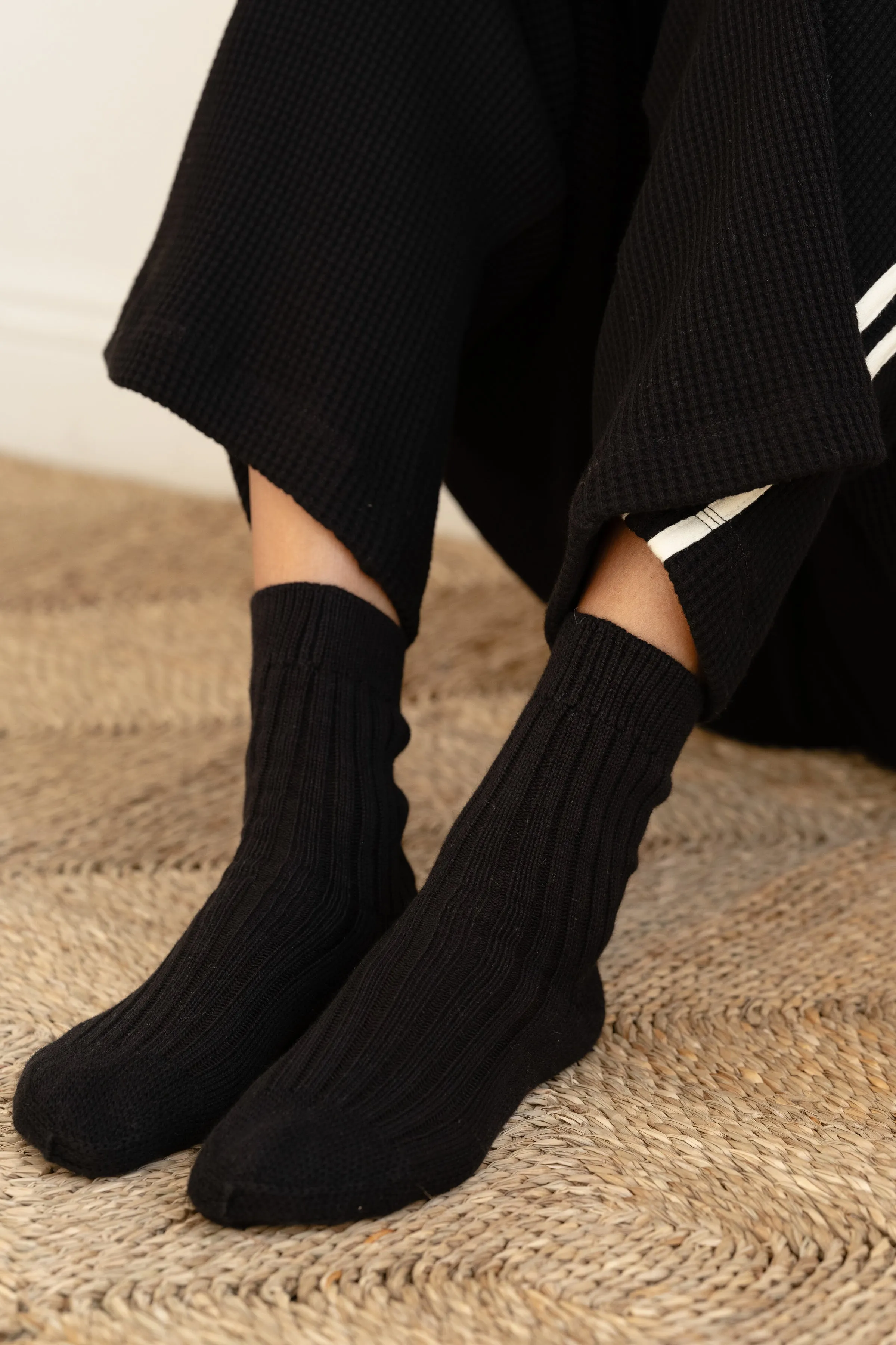 The Cotton Cashmere Socks sold by DONNI.
