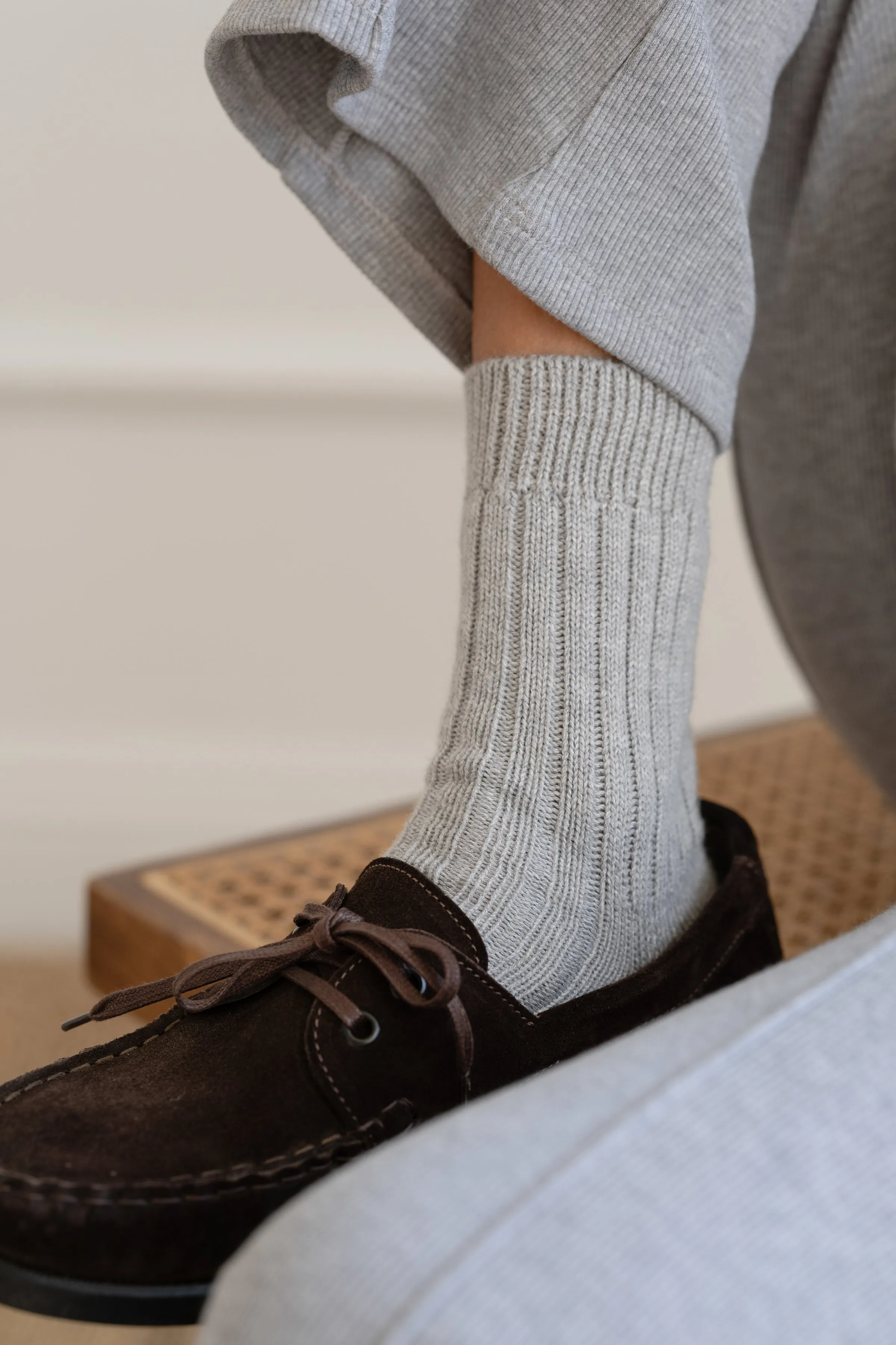 The Cotton Cashmere Socks sold by DONNI.