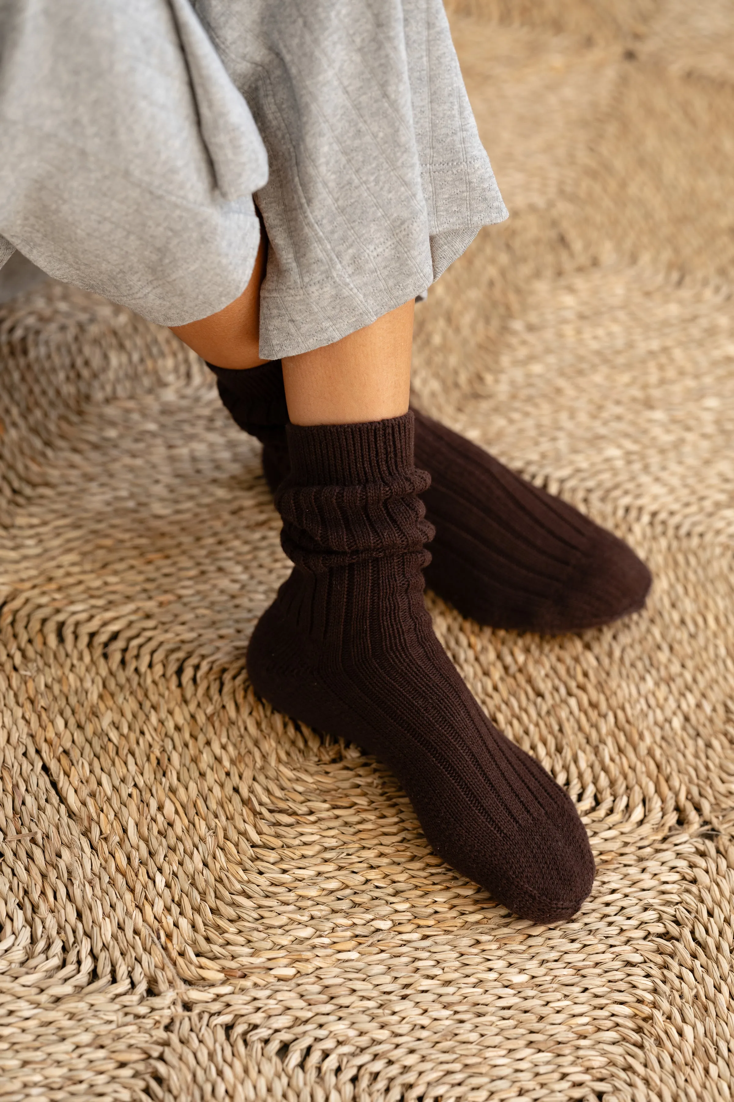 The Cotton Cashmere Socks sold by DONNI. product image thumbnail 3