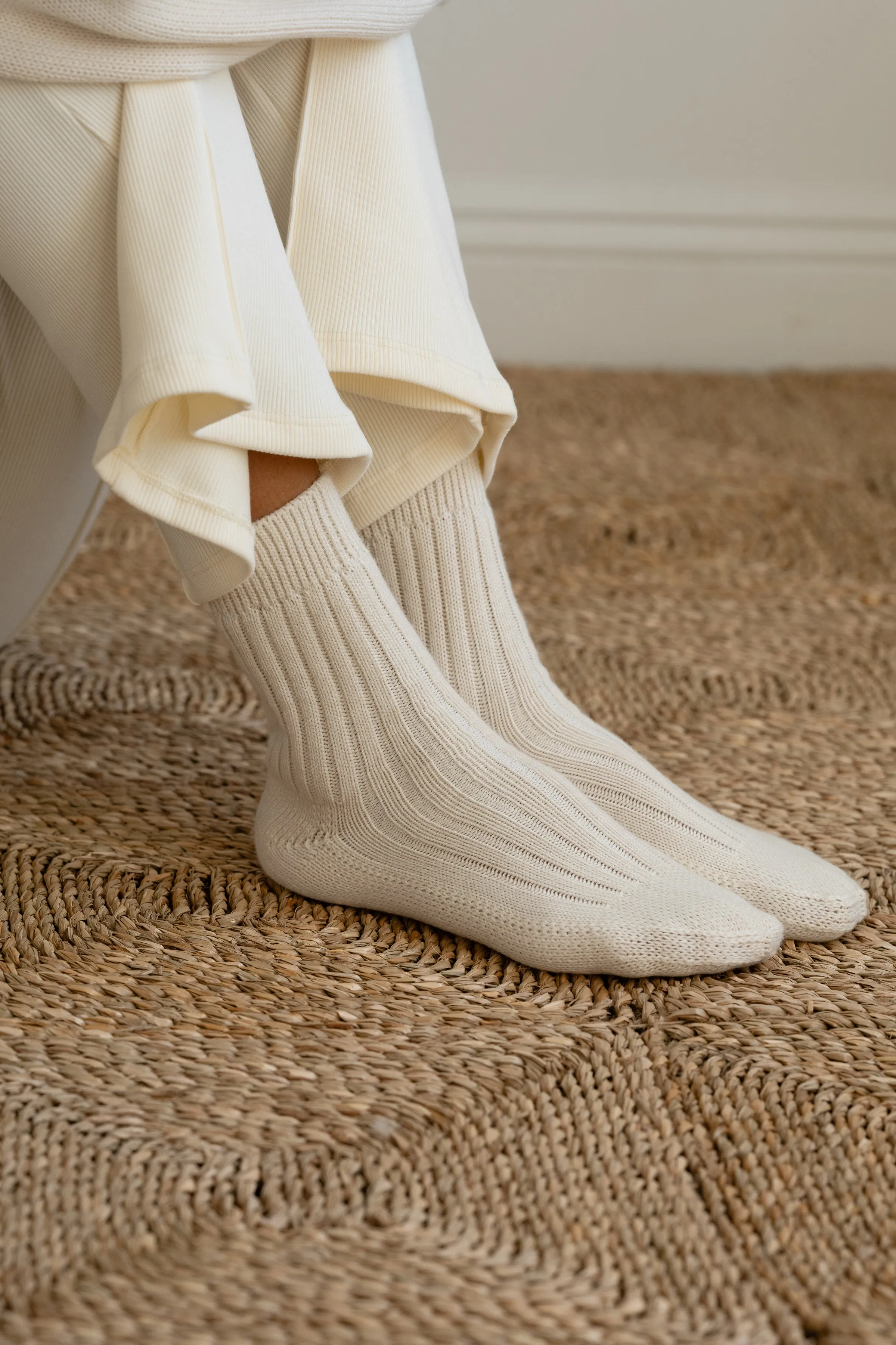 The Cotton Cashmere Socks sold by DONNI. product image thumbnail 5
