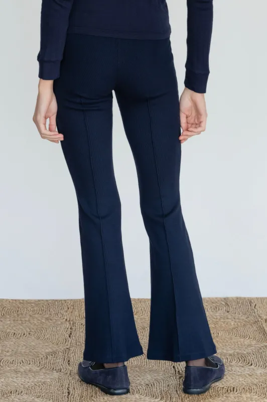 The Tall Rib Kick Flare sold by DONNI.