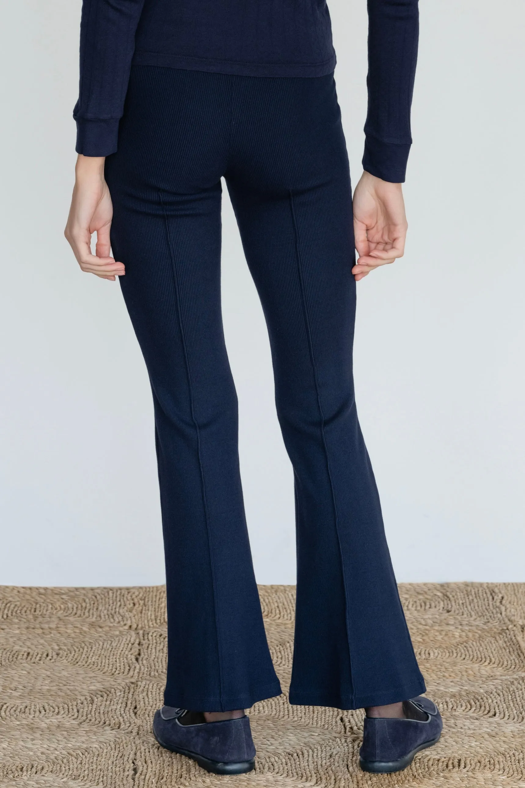 The Tall Rib Kick Flare sold by DONNI.