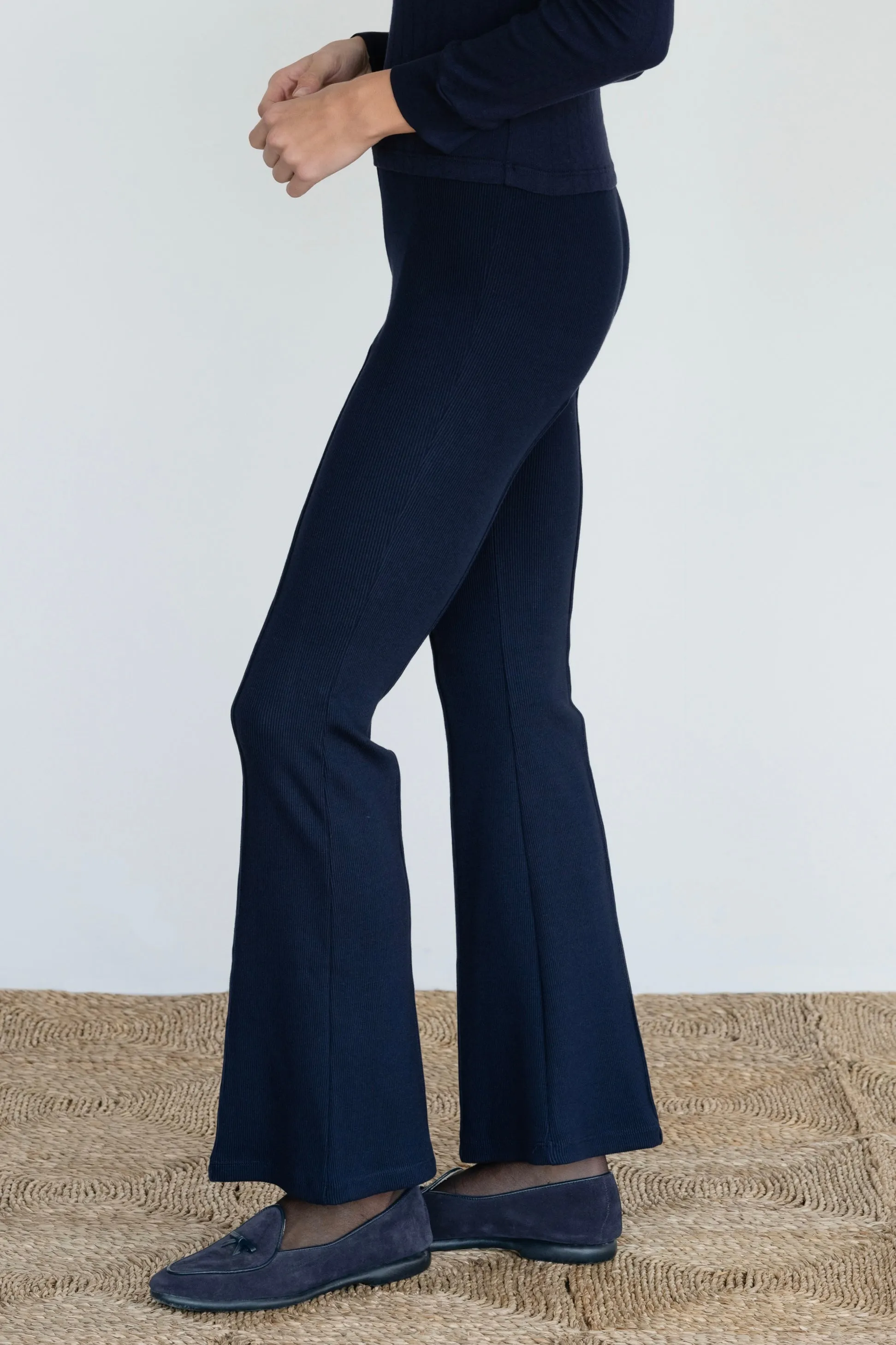 The Tall Rib Kick Flare sold by DONNI. product image thumbnail 3