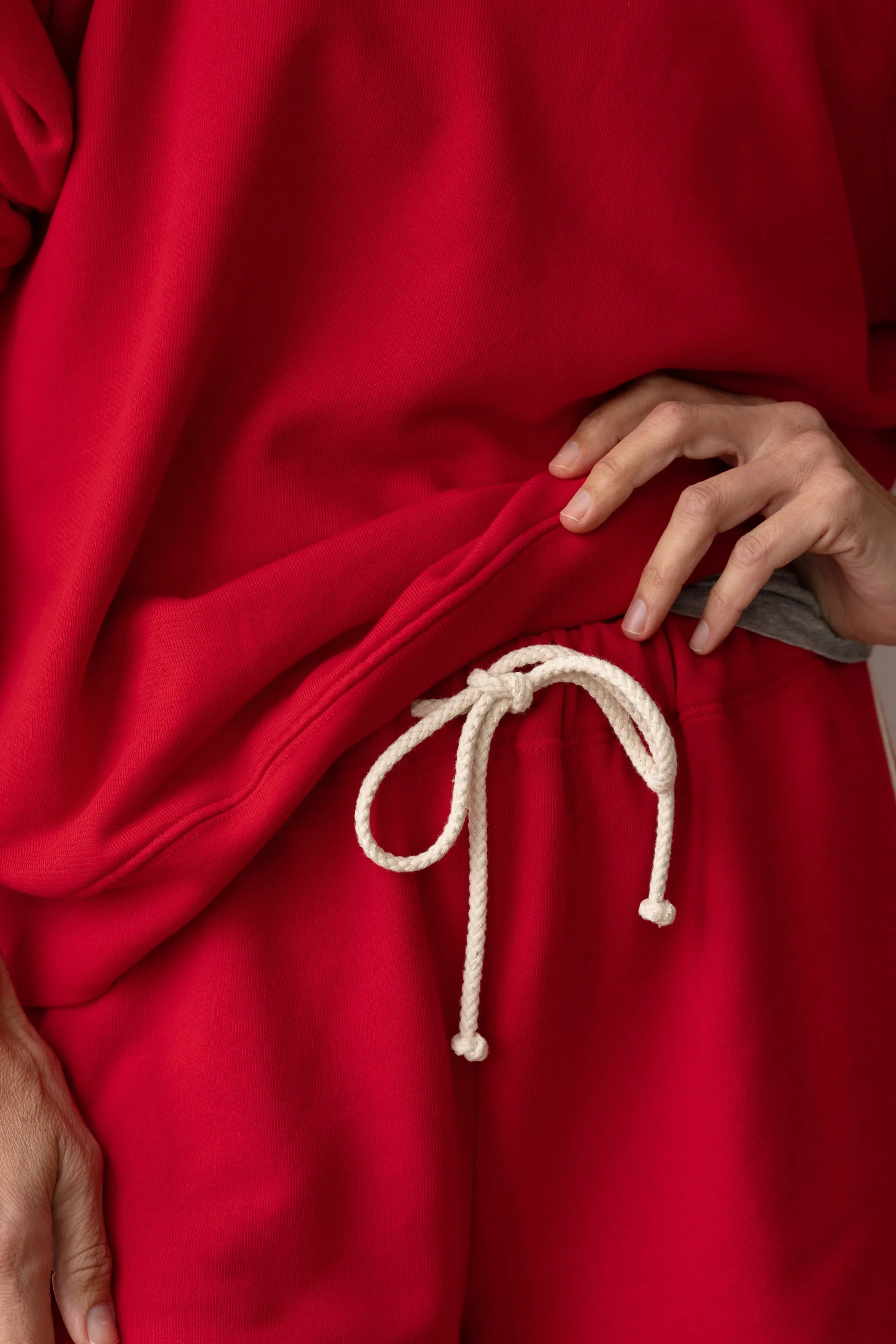 The Stripe Eco-Terry Short sold by DONNI. product image thumbnail 3