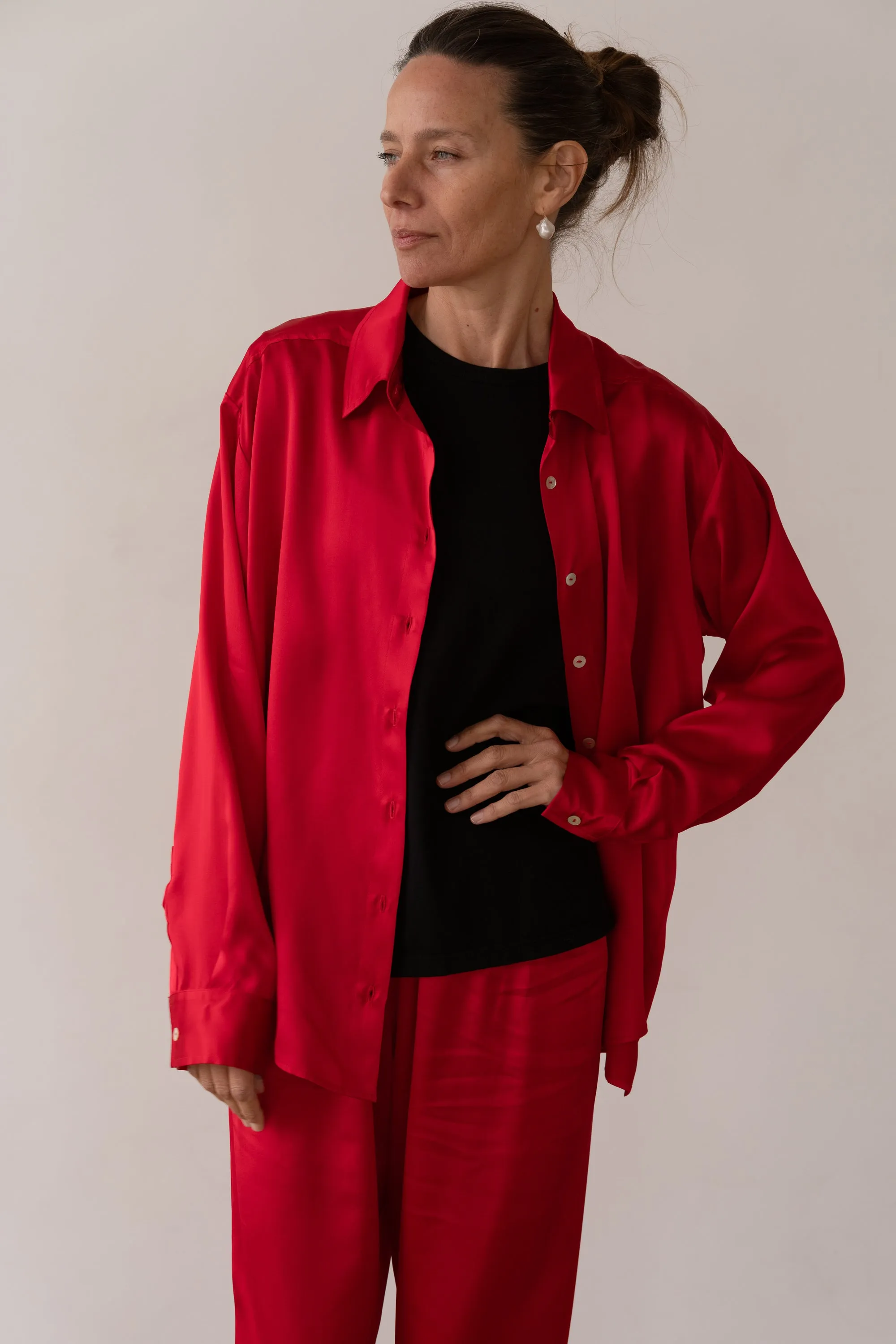 The Silk Shirt sold by DONNI.