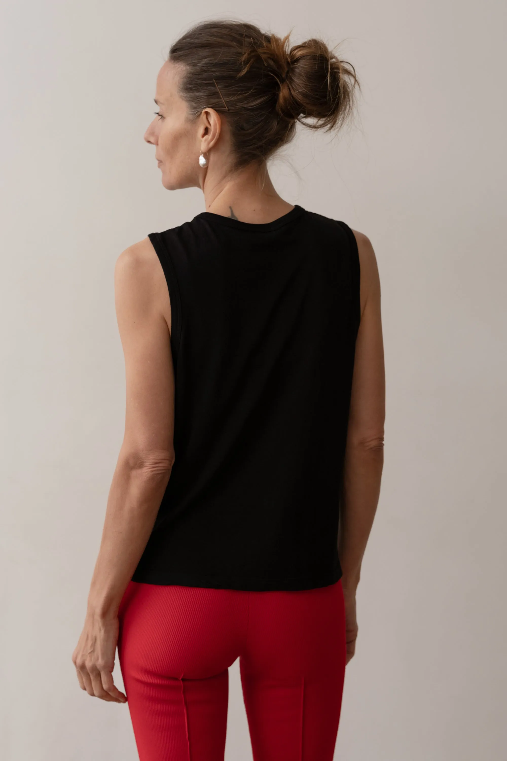 The Jersey Muscle Tank sold by DONNI. product image thumbnail 5