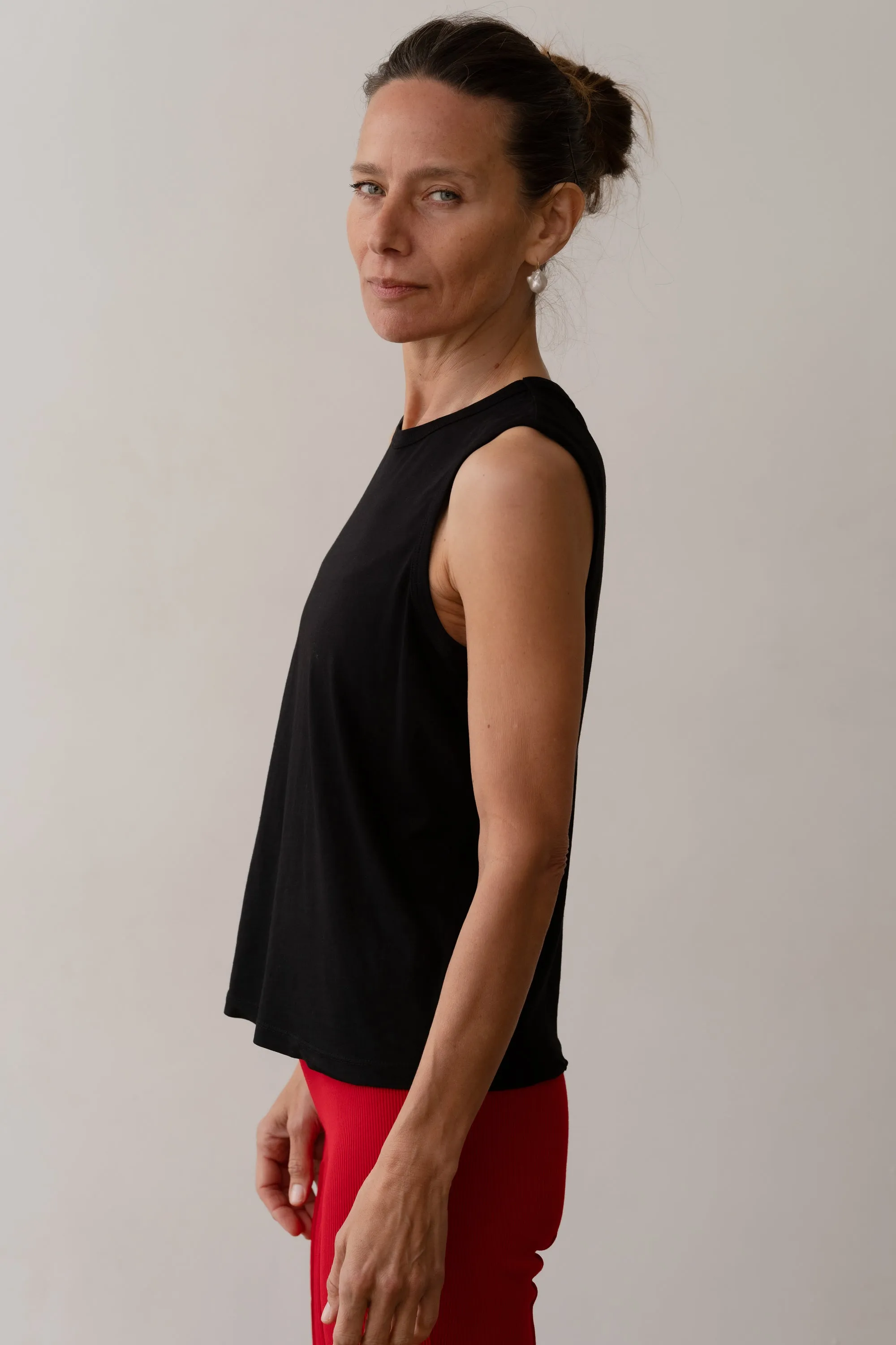 The Jersey Muscle Tank sold by DONNI. product image thumbnail 4