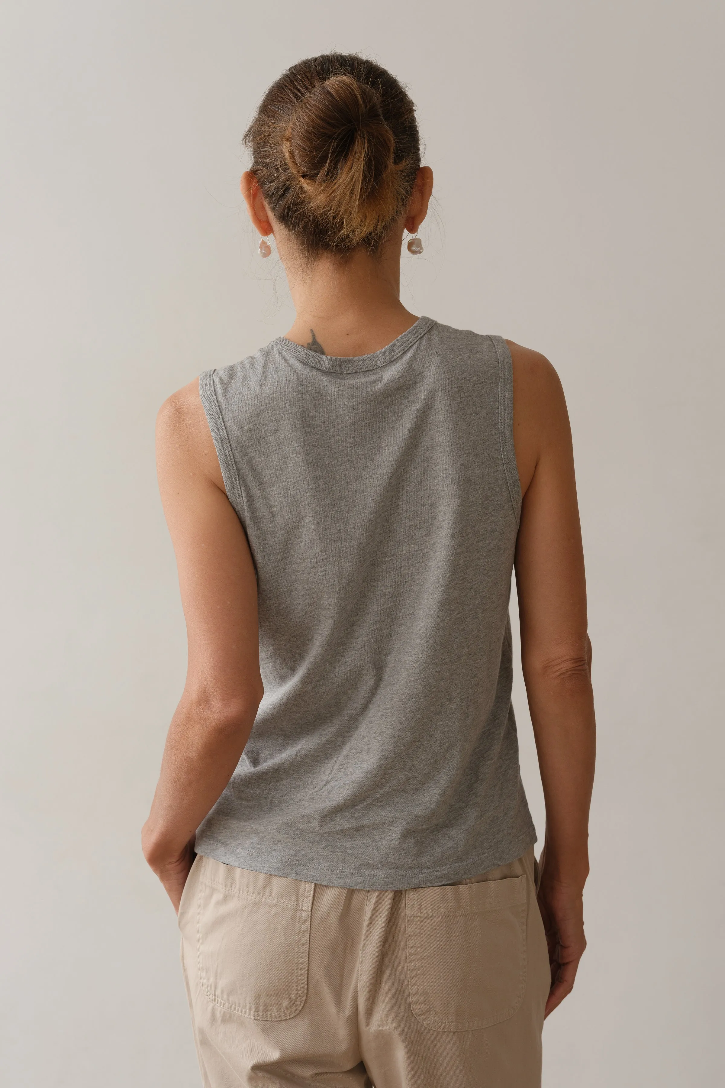The Jersey Muscle Tank sold by DONNI. product image thumbnail 5