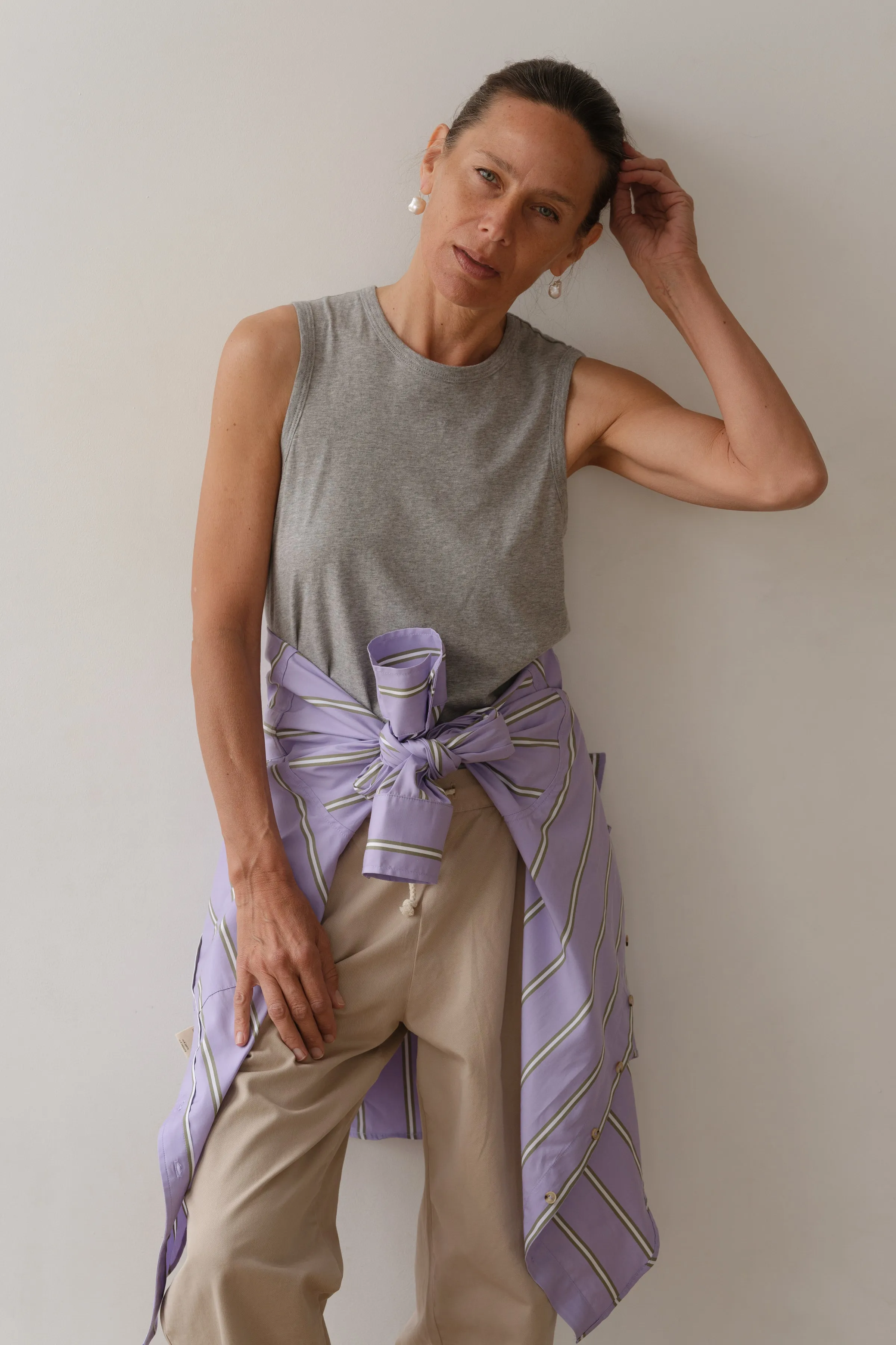 The Jersey Muscle Tank sold by DONNI.