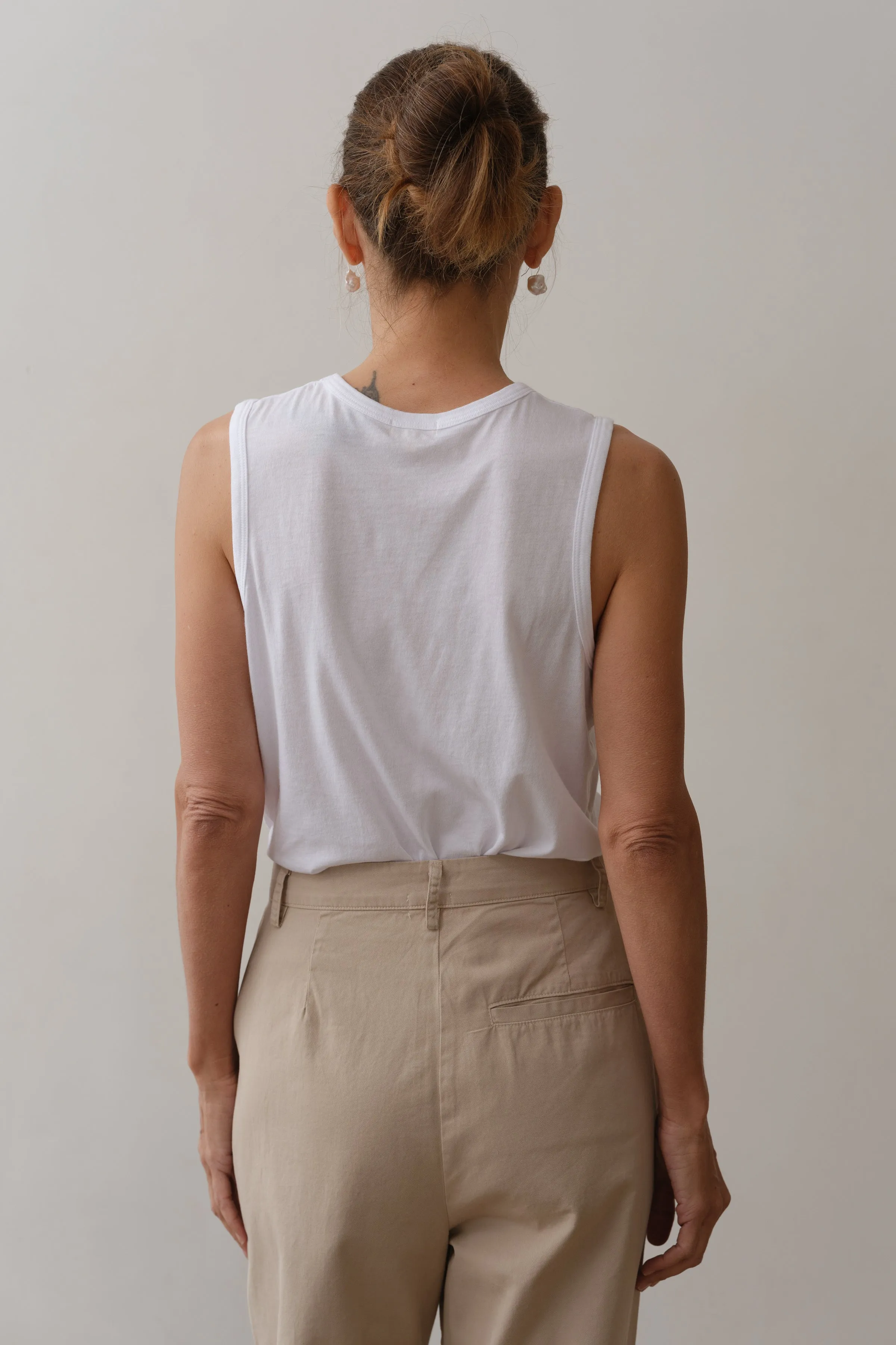 The Jersey Muscle Tank sold by DONNI. product image thumbnail 5