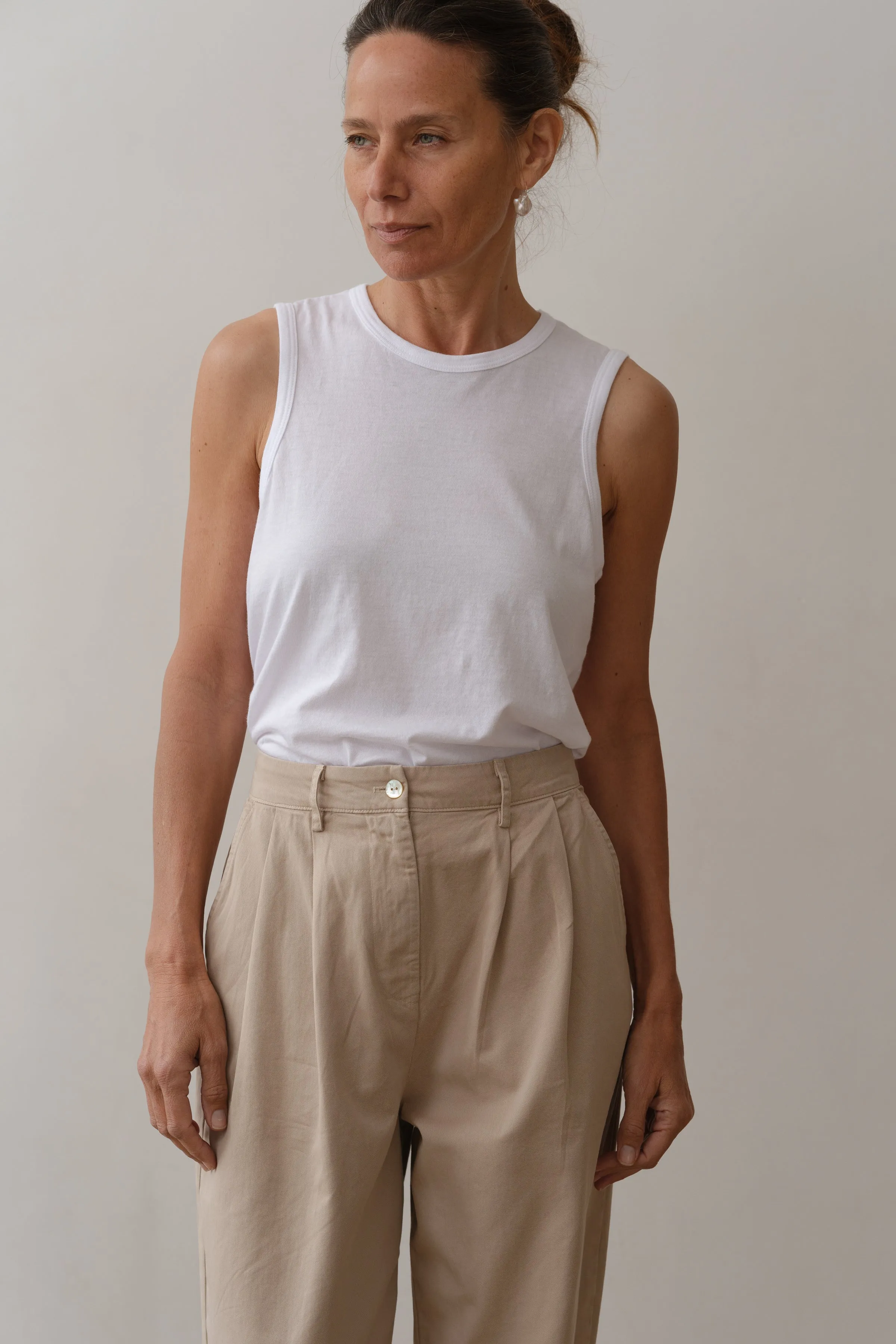 The Jersey Muscle Tank sold by DONNI.