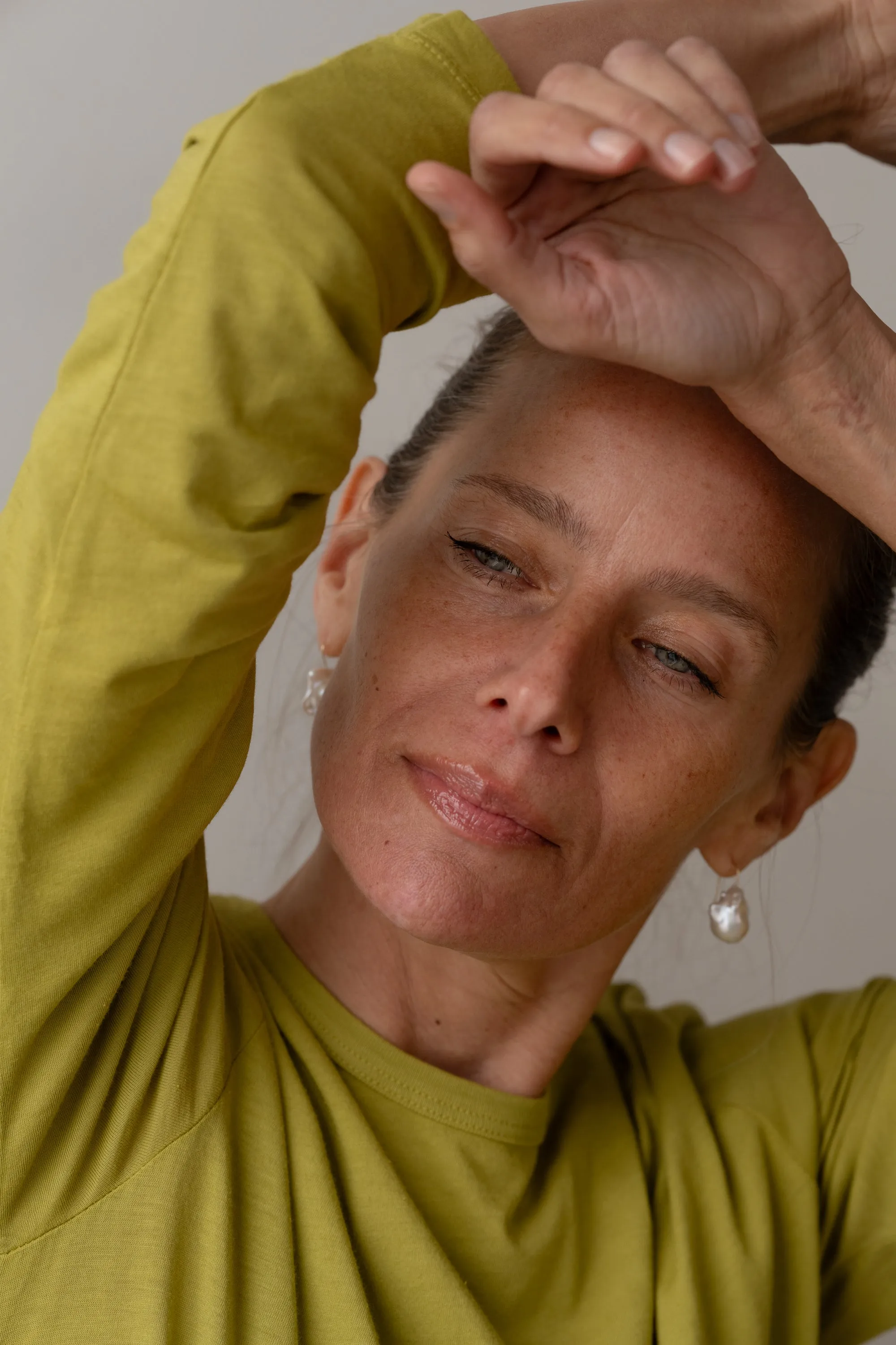 The Jersey Long Sleeve Tee sold by DONNI. product image thumbnail 5