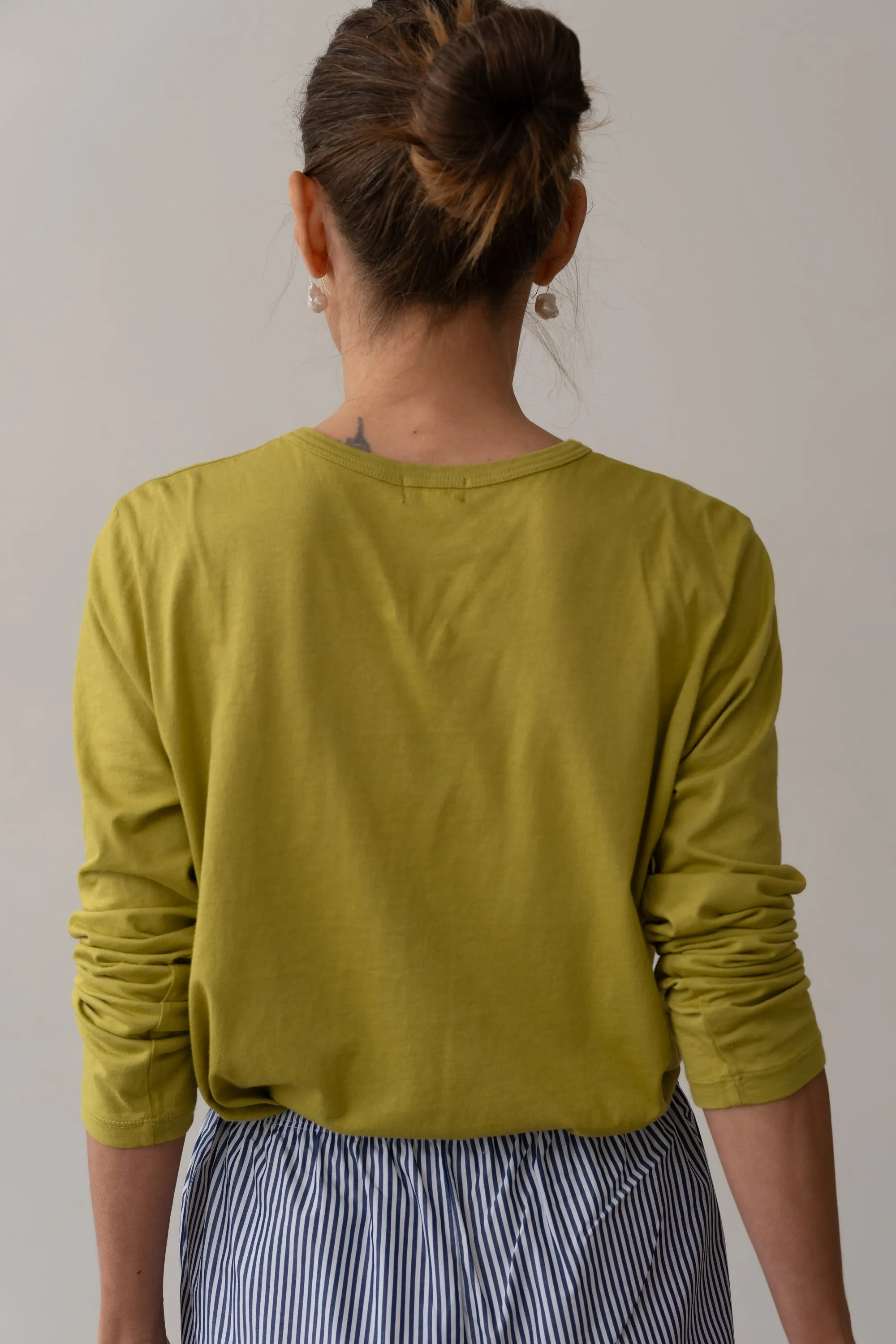 The Jersey Long Sleeve Tee sold by DONNI. product image thumbnail 4