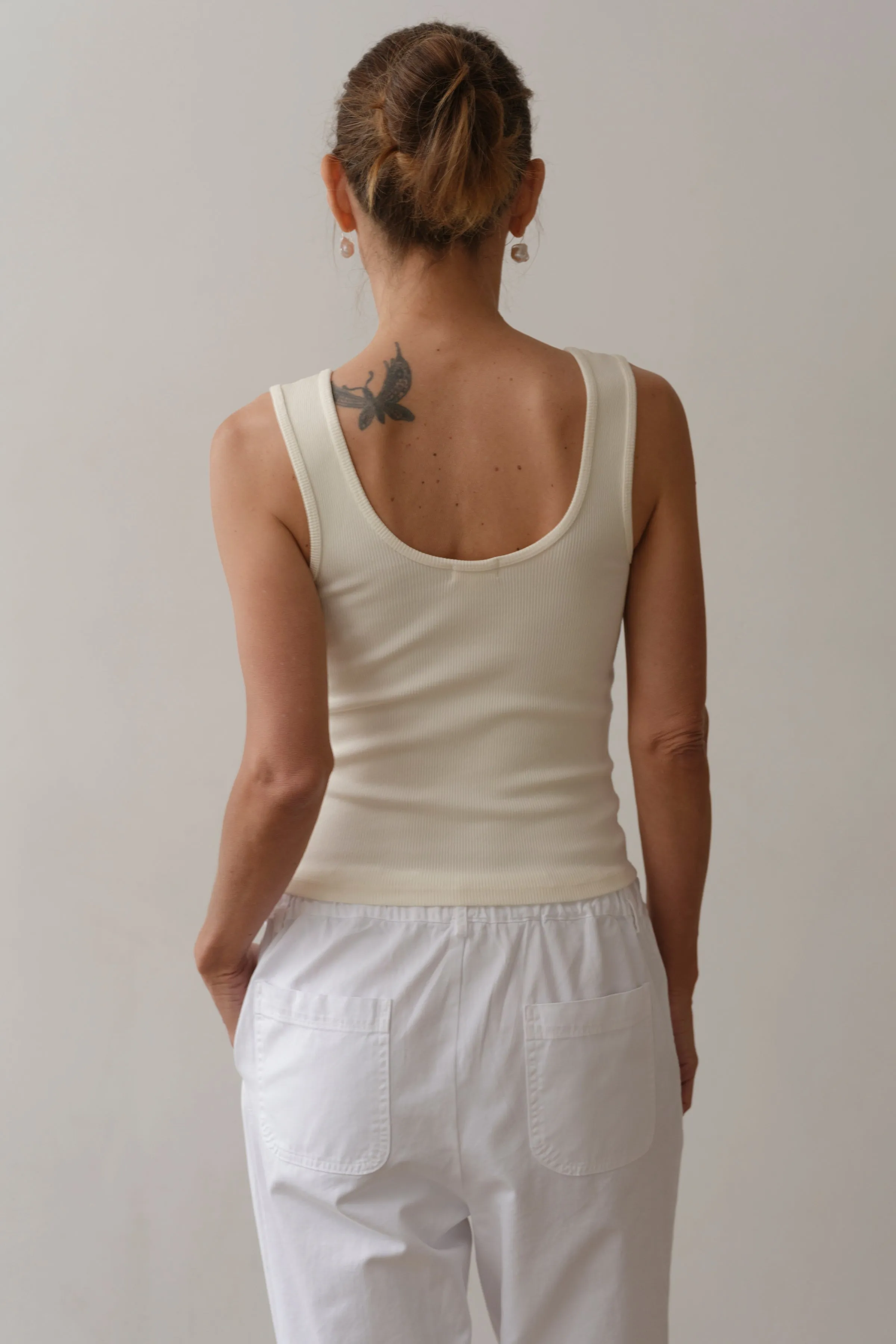 The Rib Scoop Tank sold by DONNI. product image thumbnail 4