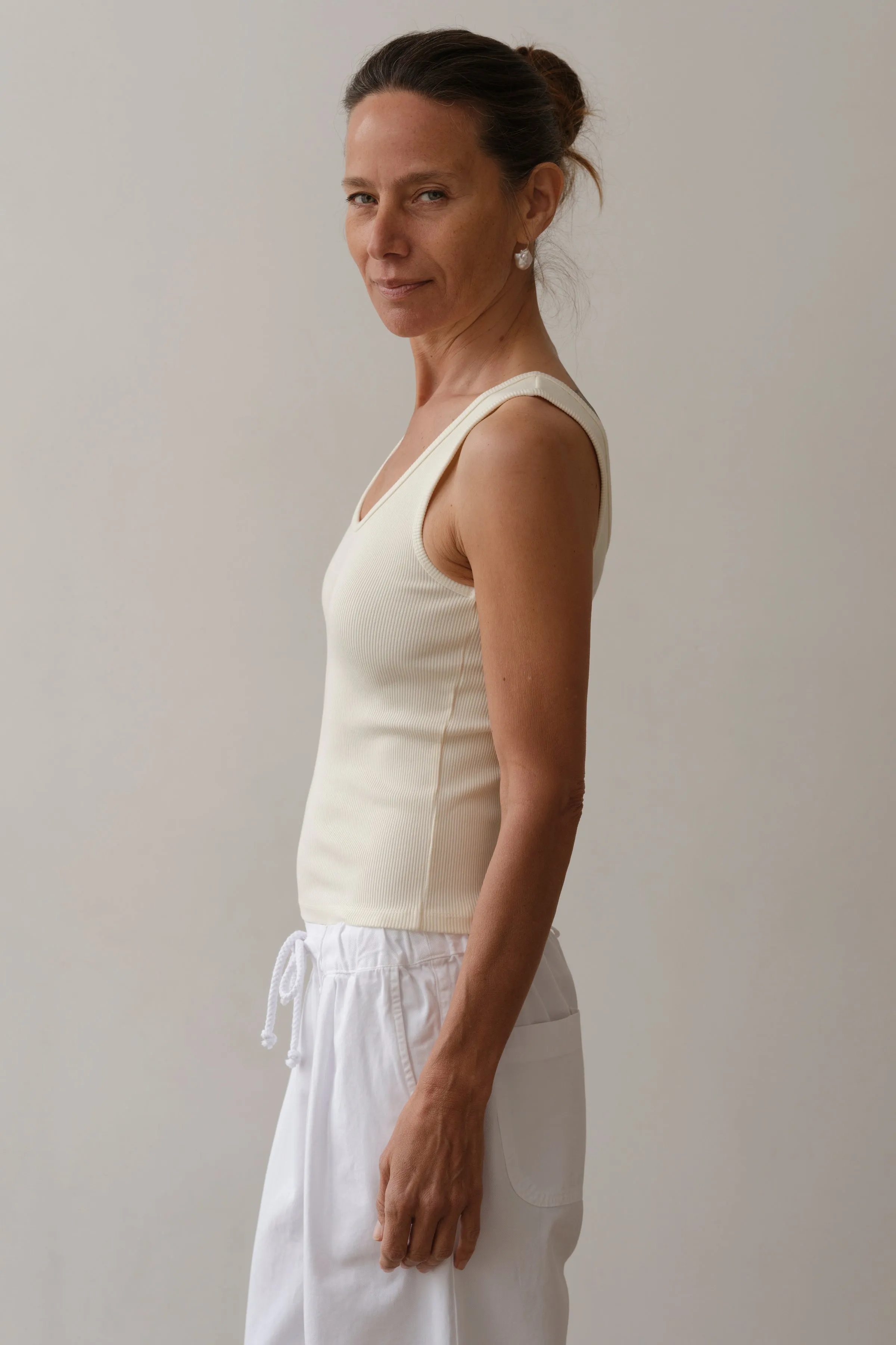 The Rib Scoop Tank sold by DONNI. product image thumbnail 3