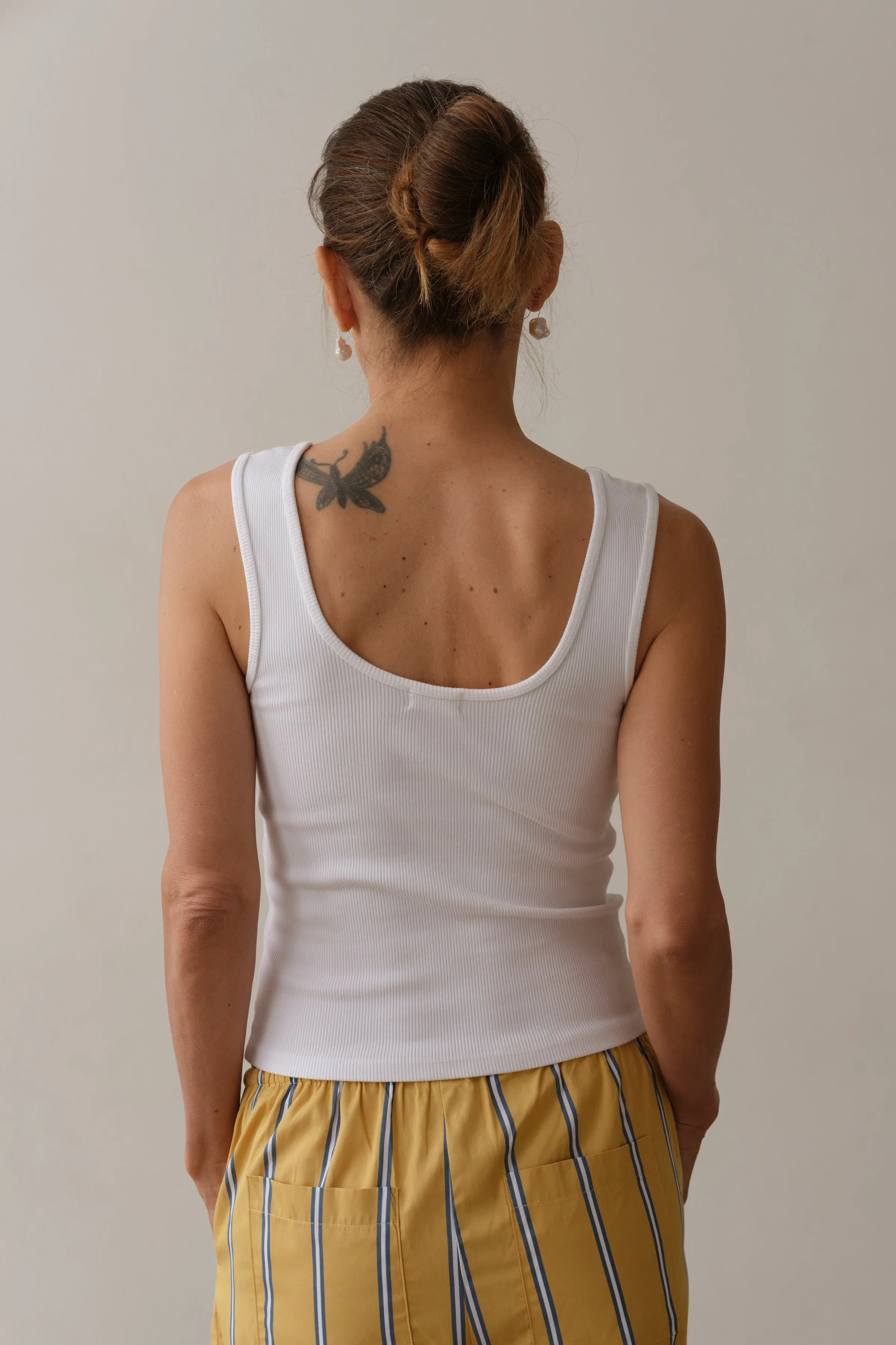 The Rib Scoop Tank sold by DONNI. product image thumbnail 5