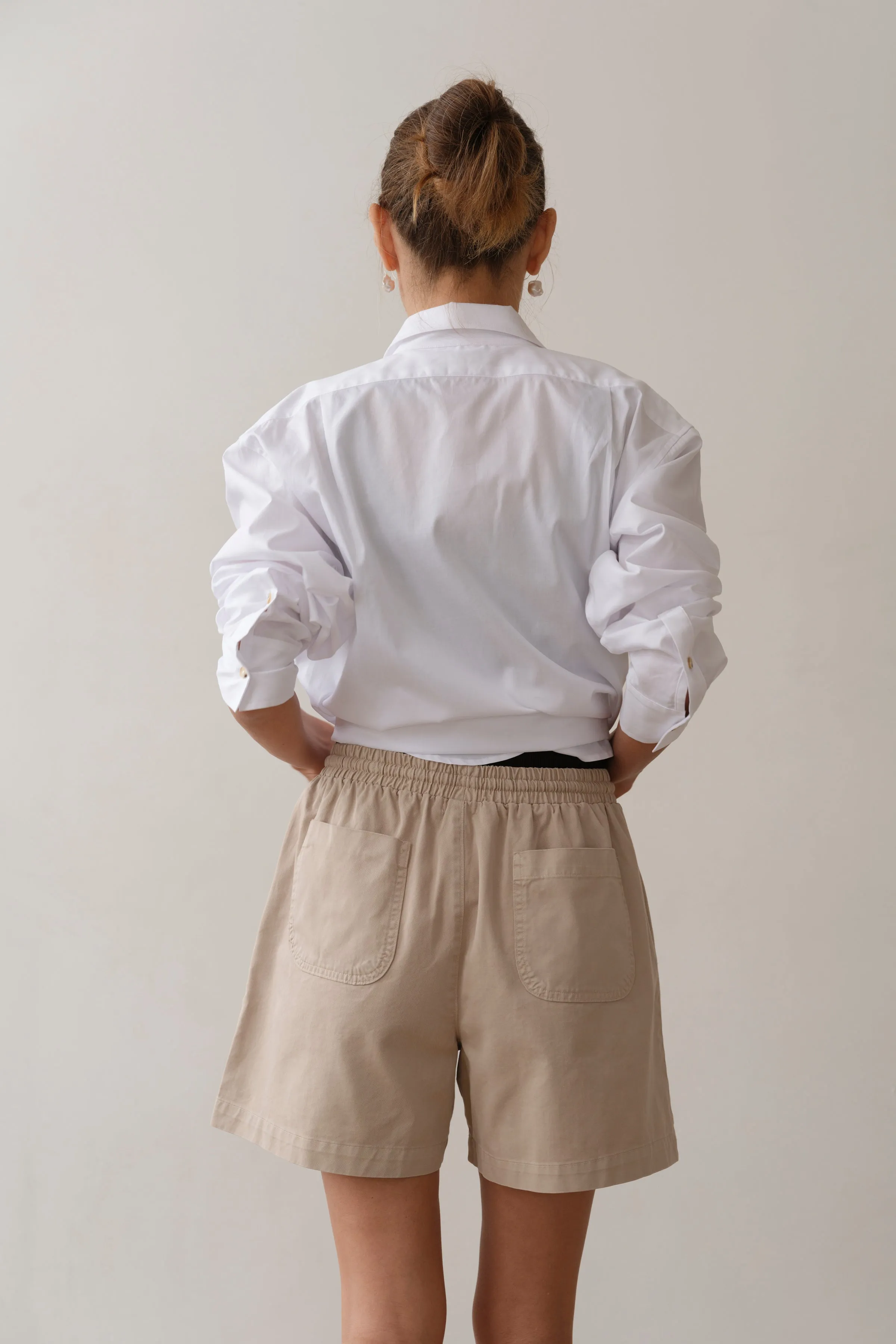 The Chino Drawstring Short sold by DONNI. product image thumbnail 5