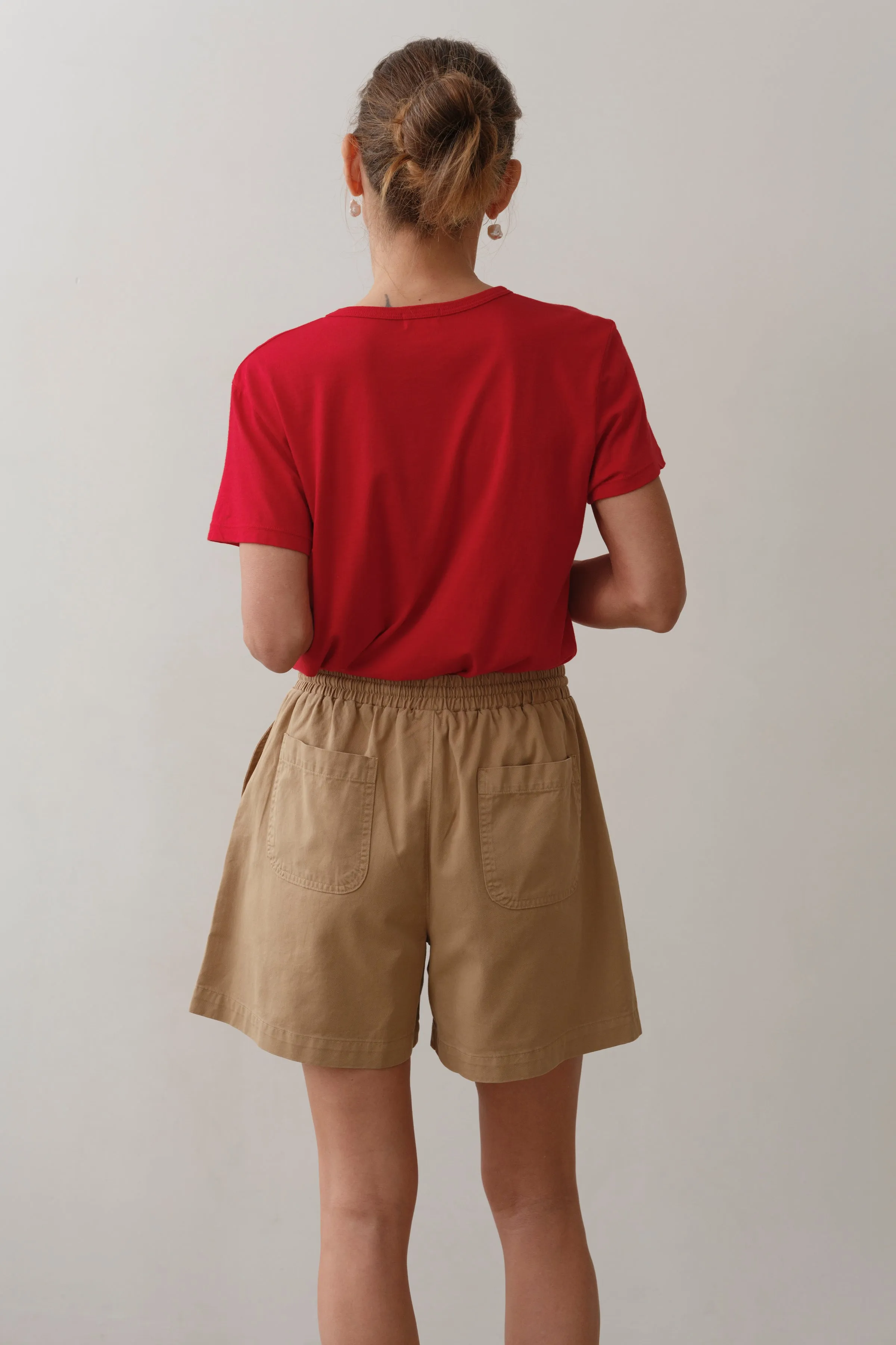 The Chino Drawstring Short sold by DONNI. product image thumbnail 5