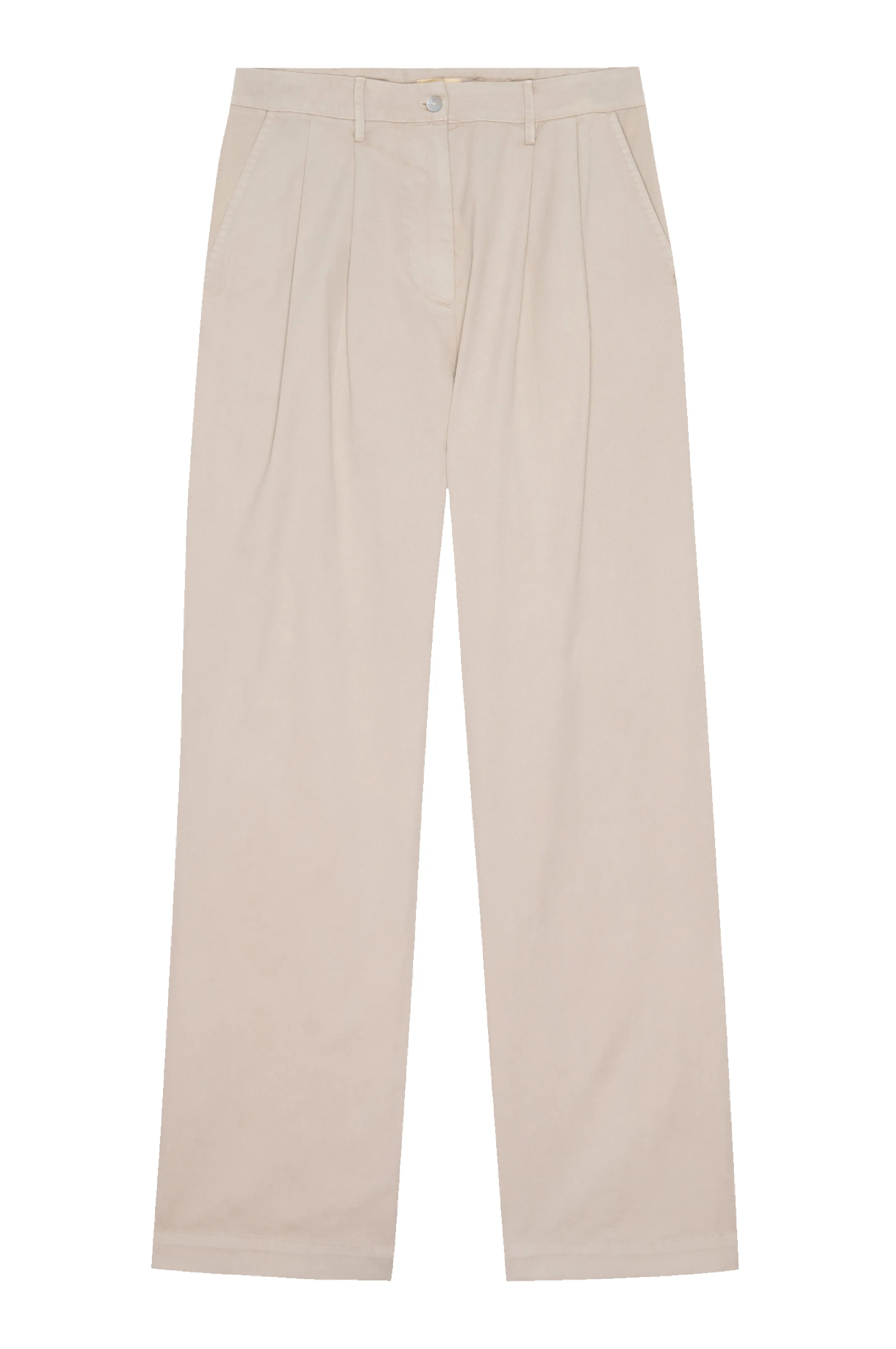 The Chino Pleated Trouser sold by DONNI. product image thumbnail 2
