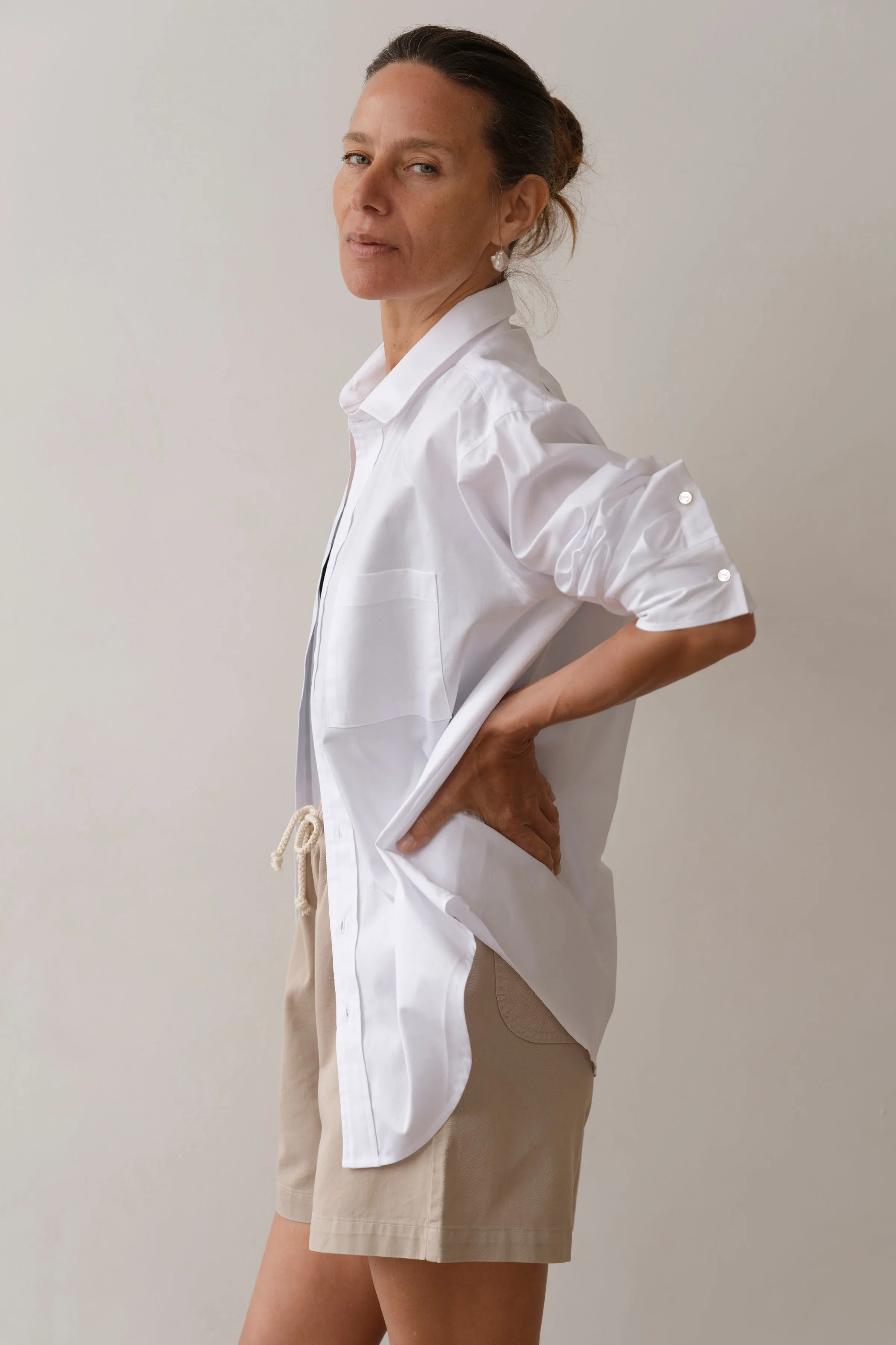 The Oxford Shirt sold by DONNI. product image thumbnail 4