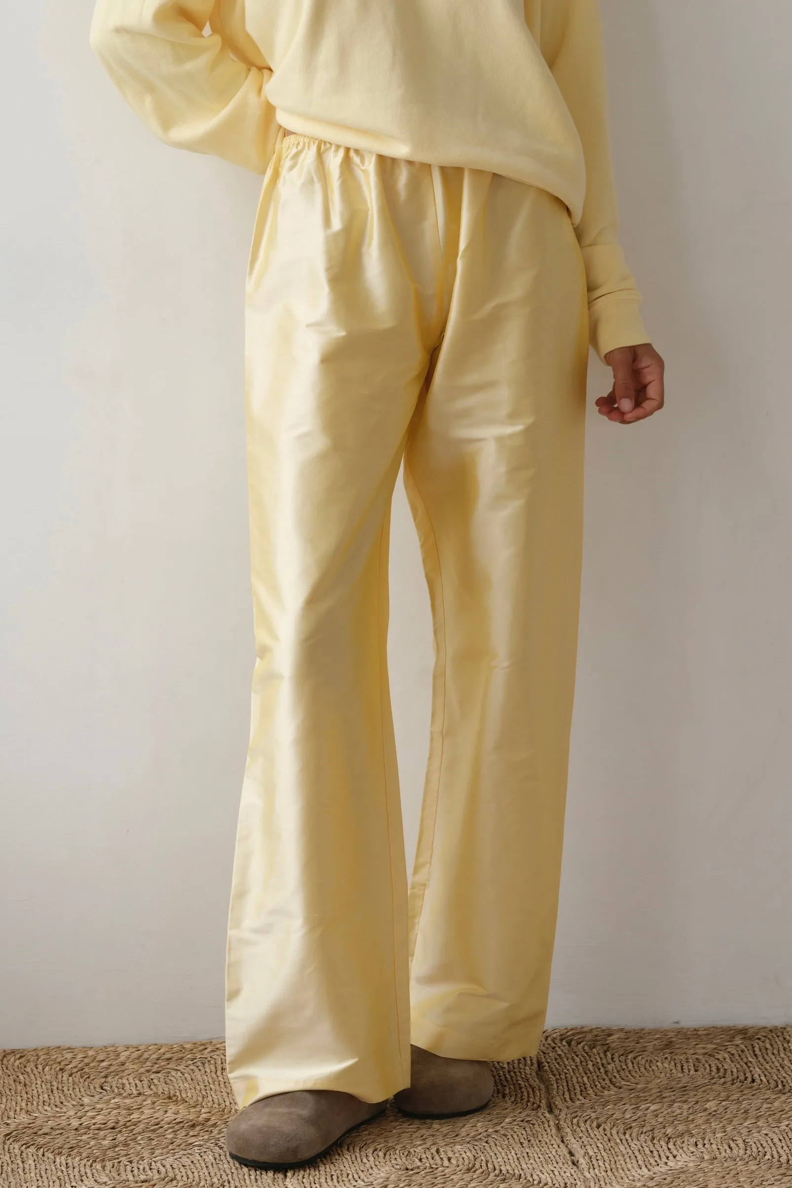 The Taffeta Simple Pant sold by DONNI. product image thumbnail 3