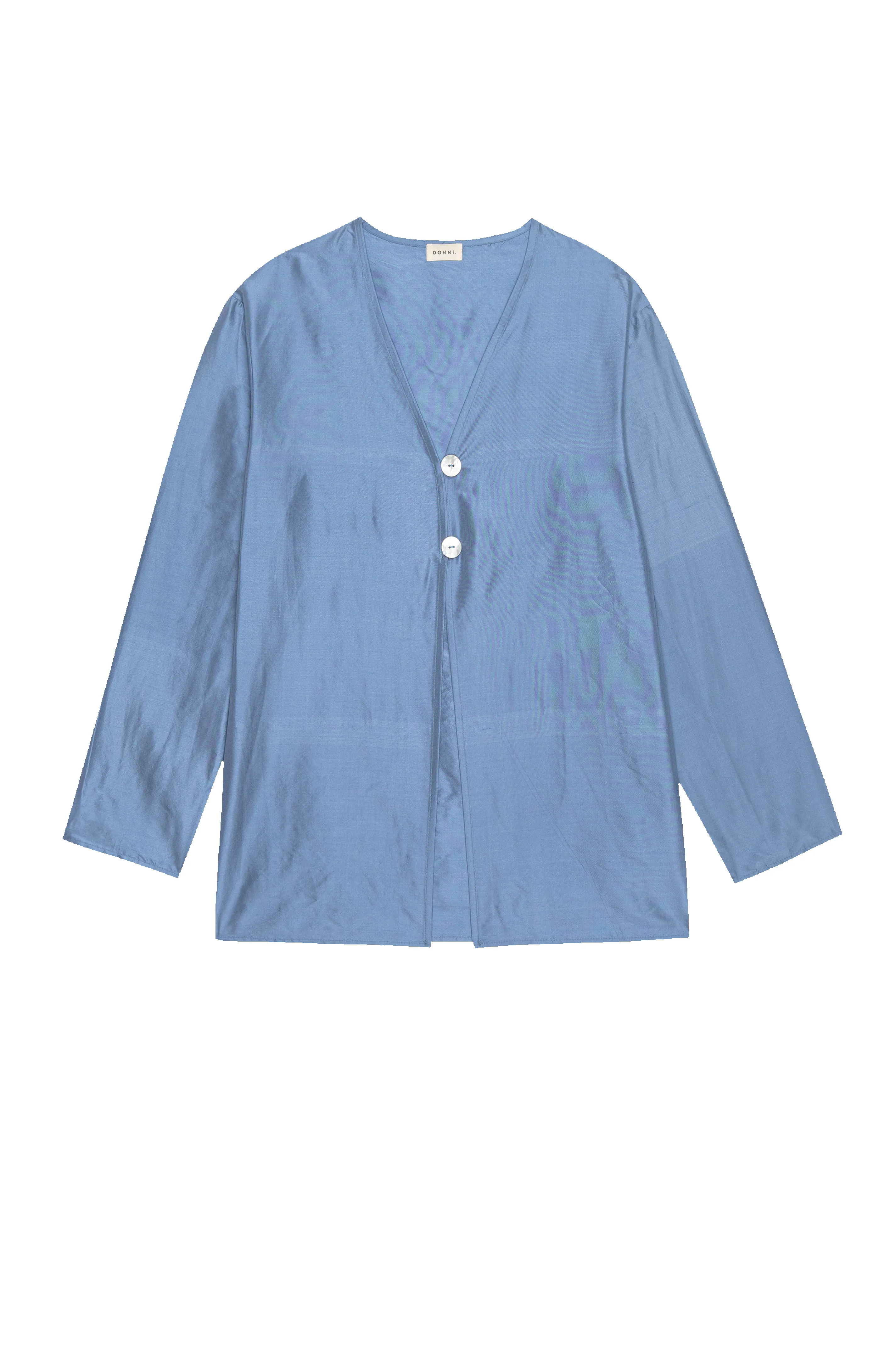 The Taffeta Split Top sold by DONNI. product image thumbnail 2