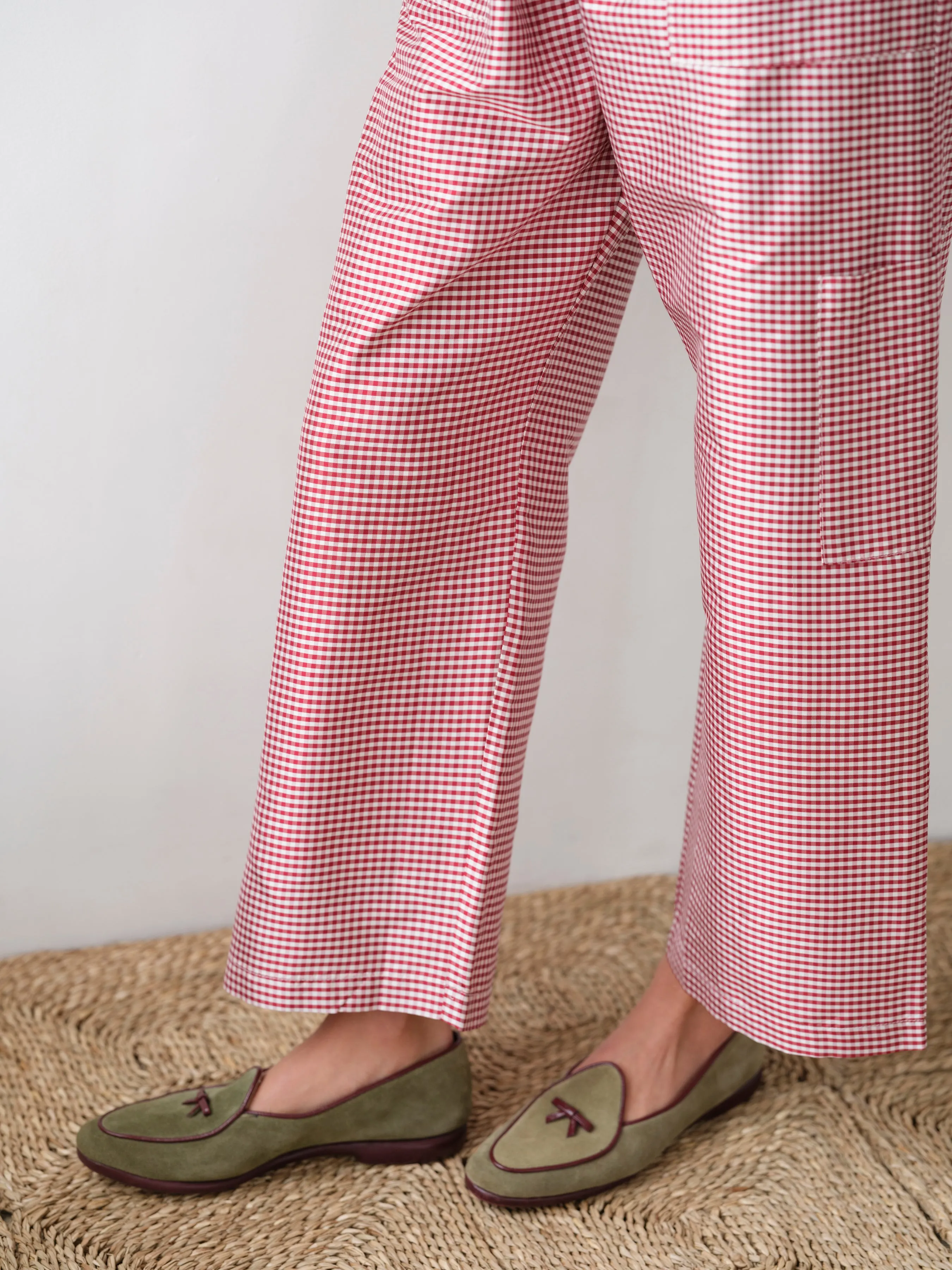 The Taffeta Drawstring Cargo Pant sold by DONNI. product image thumbnail 3