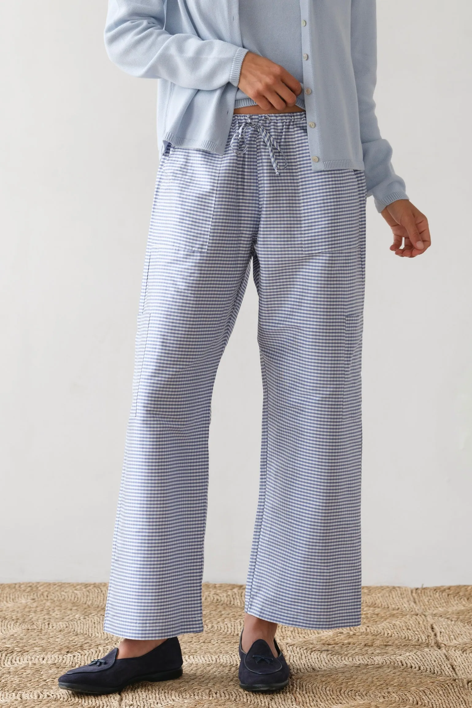The Taffeta Drawstring Cargo Pant sold by DONNI. product image thumbnail 3