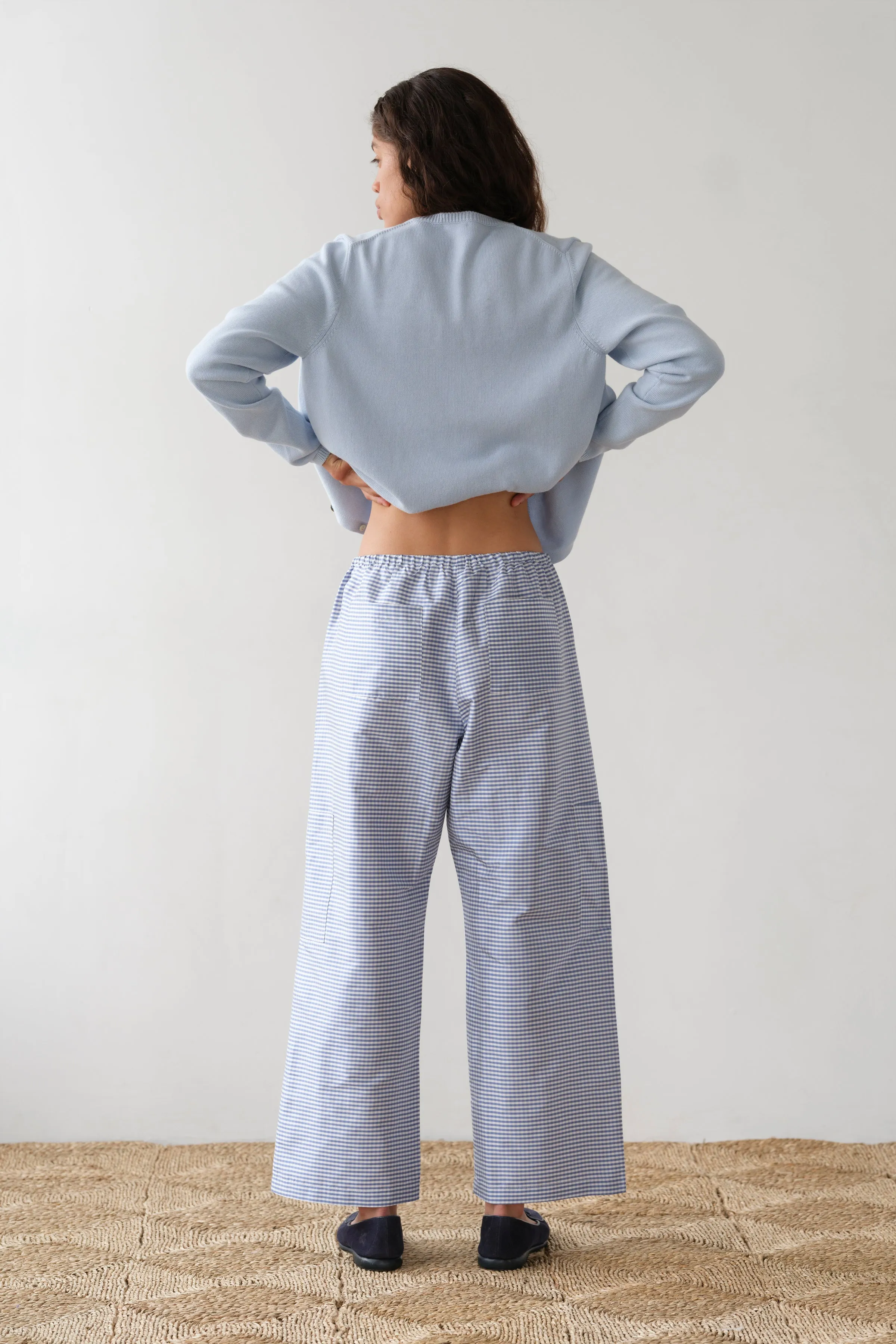 The Taffeta Drawstring Cargo Pant sold by DONNI. product image thumbnail 5