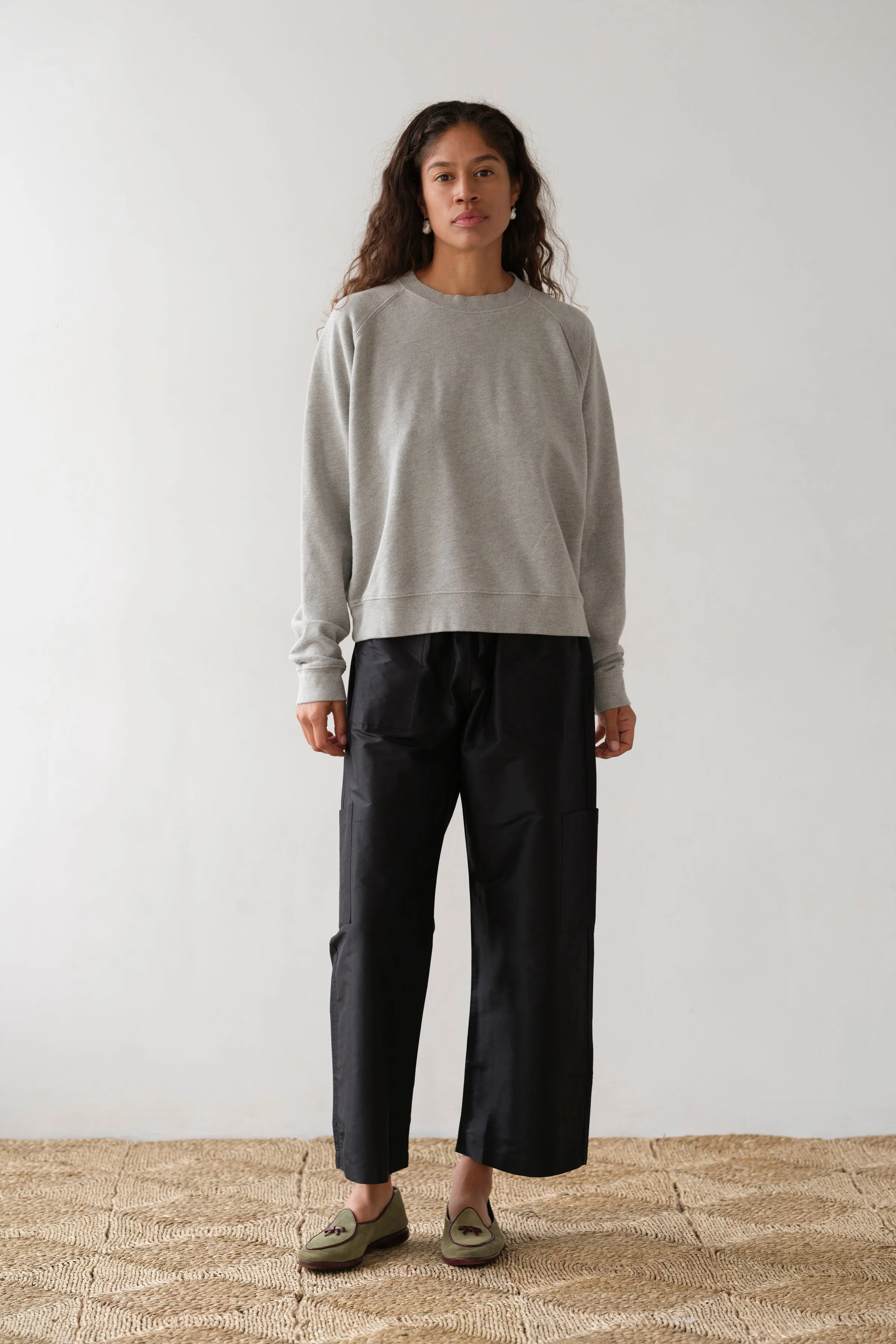 The Taffeta Drawstring Cargo Pant sold by DONNI. product image thumbnail 3
