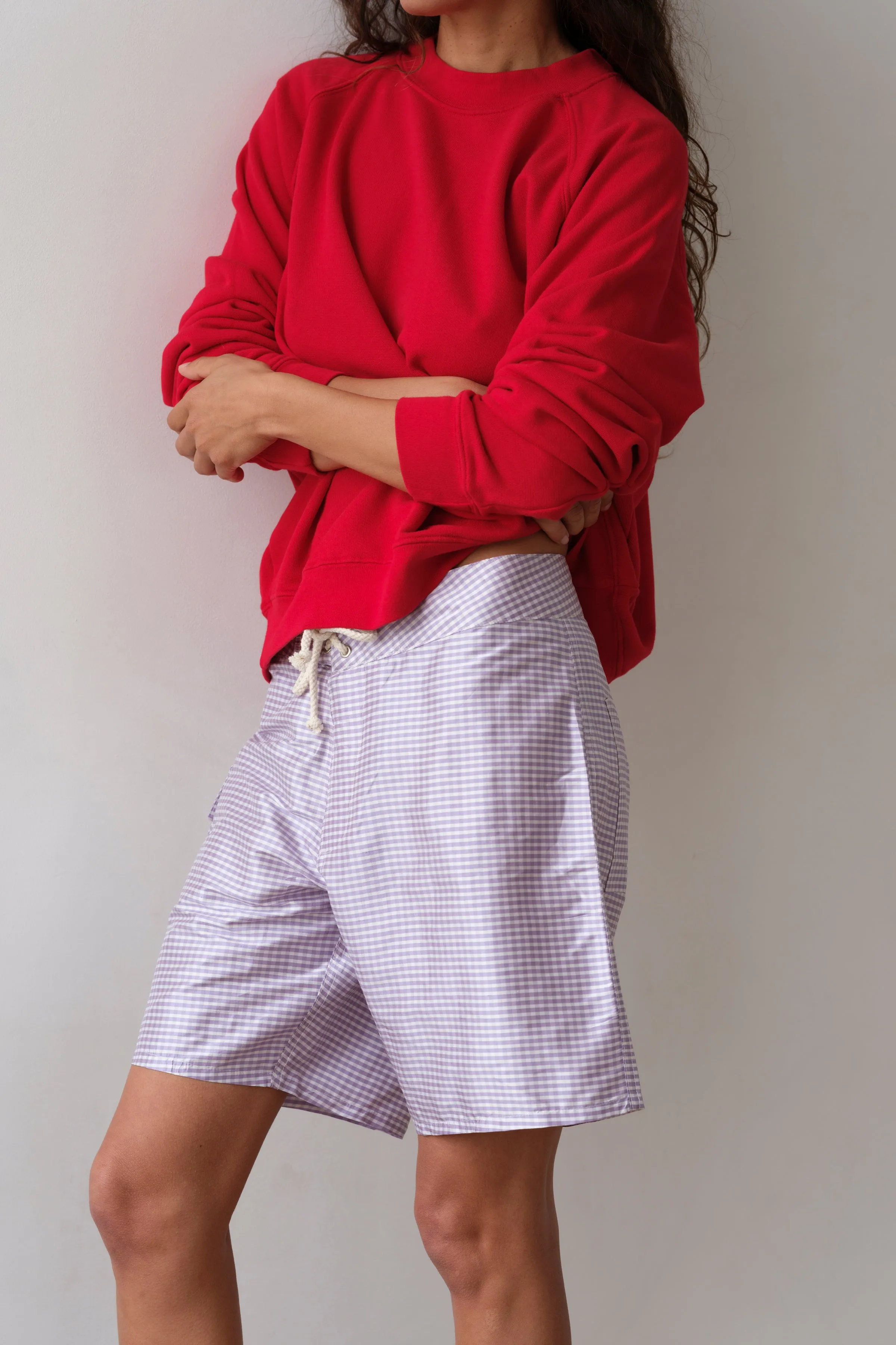 The Taffeta Board Short sold by DONNI. product image thumbnail 3