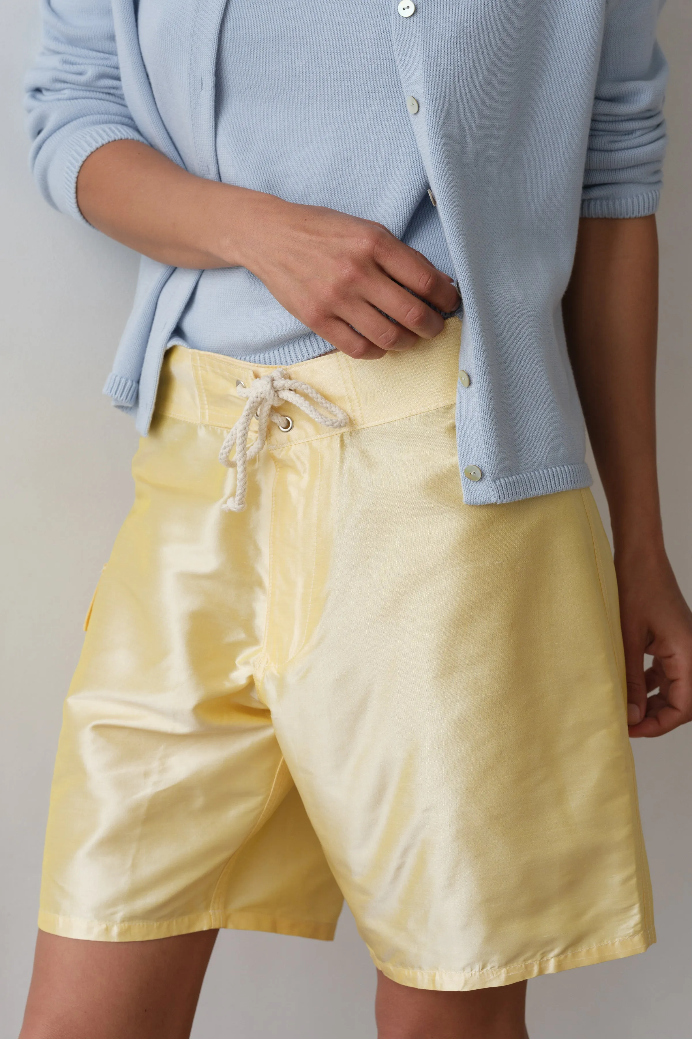 The Taffeta Board Short sold by DONNI. product image thumbnail 3