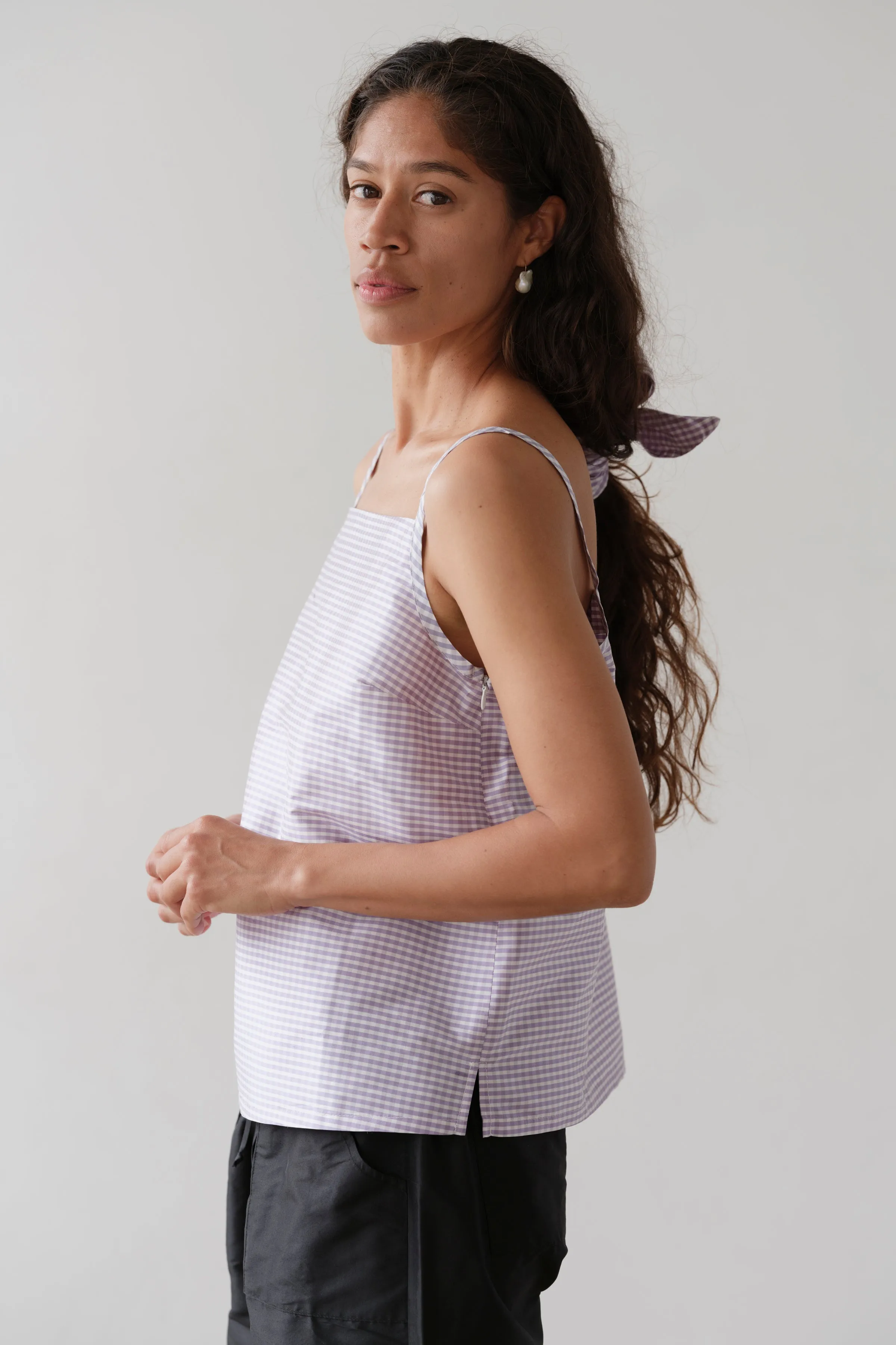 The Taffeta Shell sold by DONNI. product image thumbnail 3