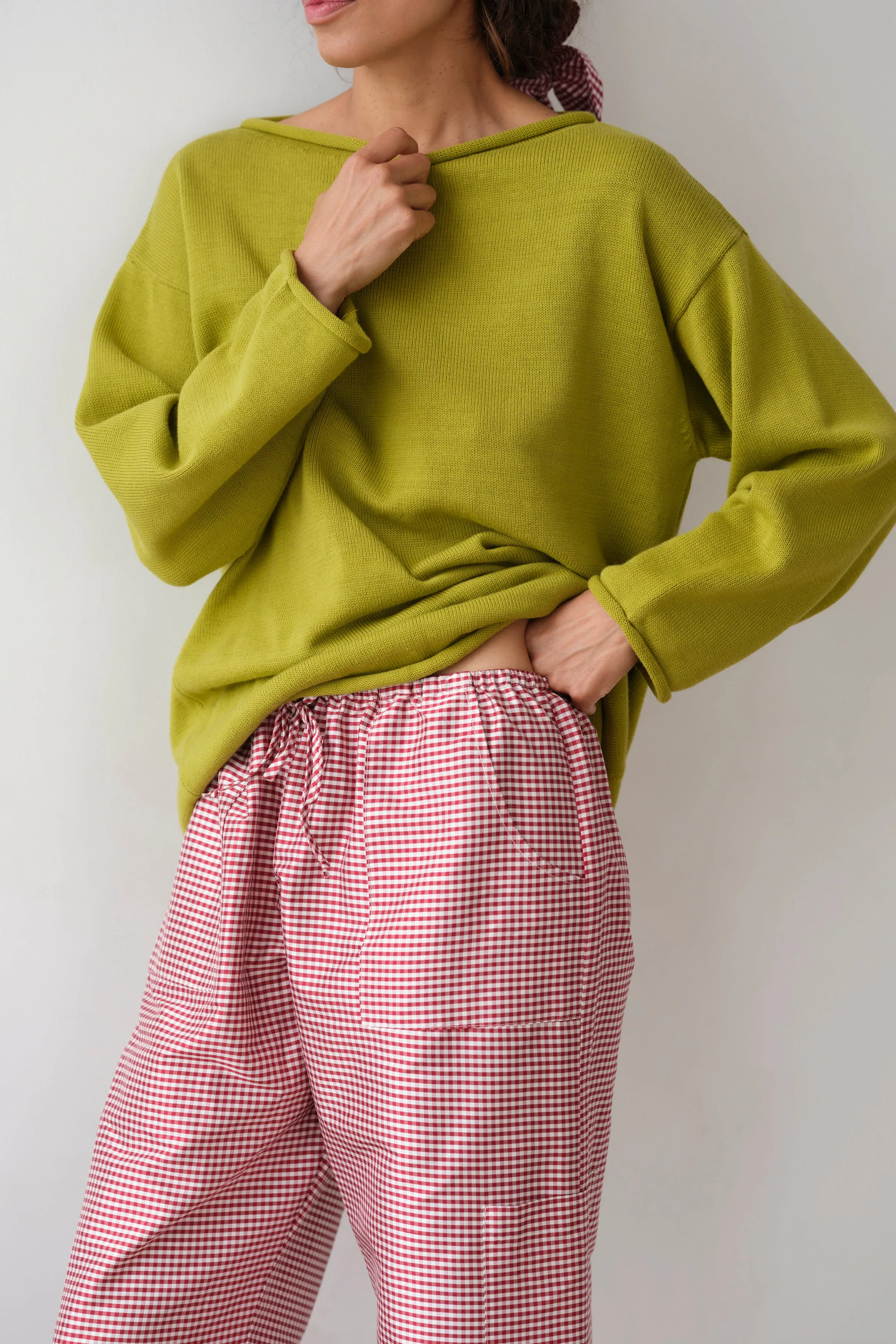 The Boat Neck Sweater sold by DONNI. product image thumbnail 3