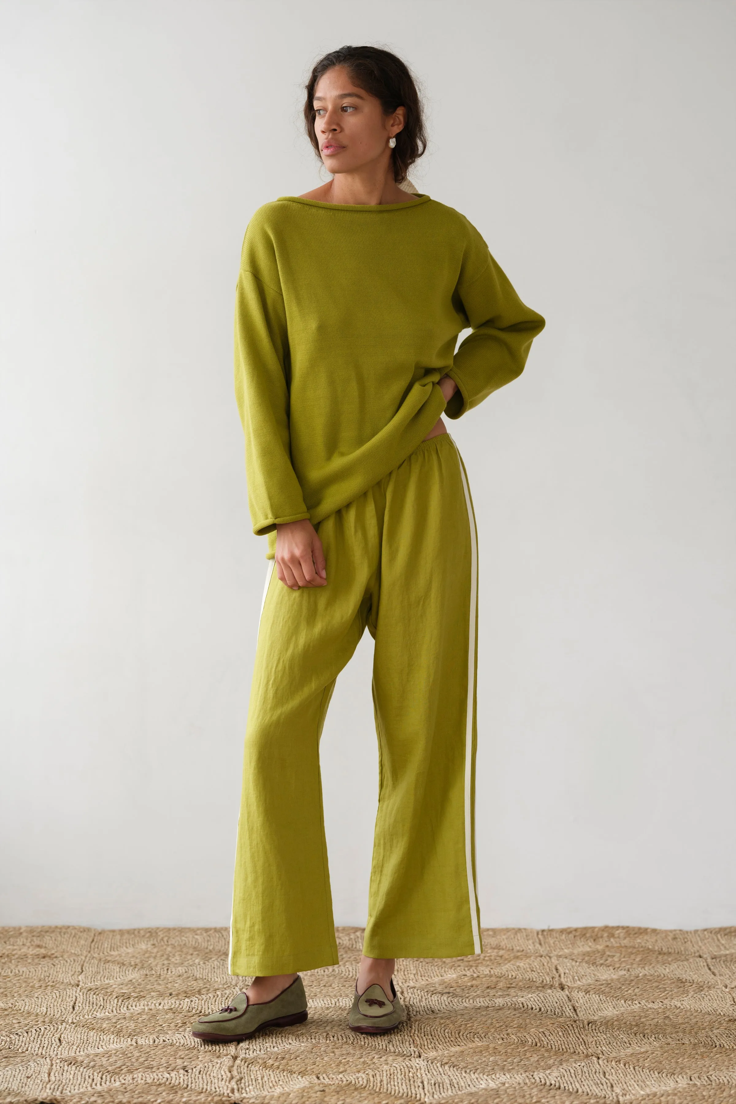 The Boat Neck Sweater sold by DONNI. product image thumbnail 5