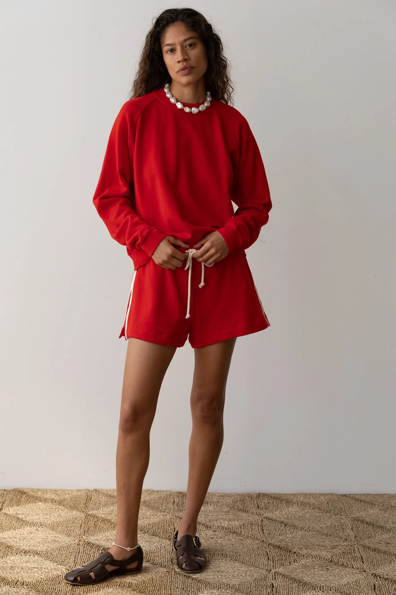 The Eco-Terry Crewneck sold by DONNI. product image thumbnail 5