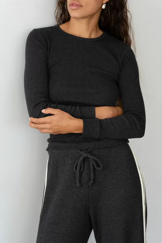 The Pointelle Long Sleeve sold by DONNI.