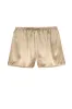 The Silk Lace Tap Short sold by DONNI.