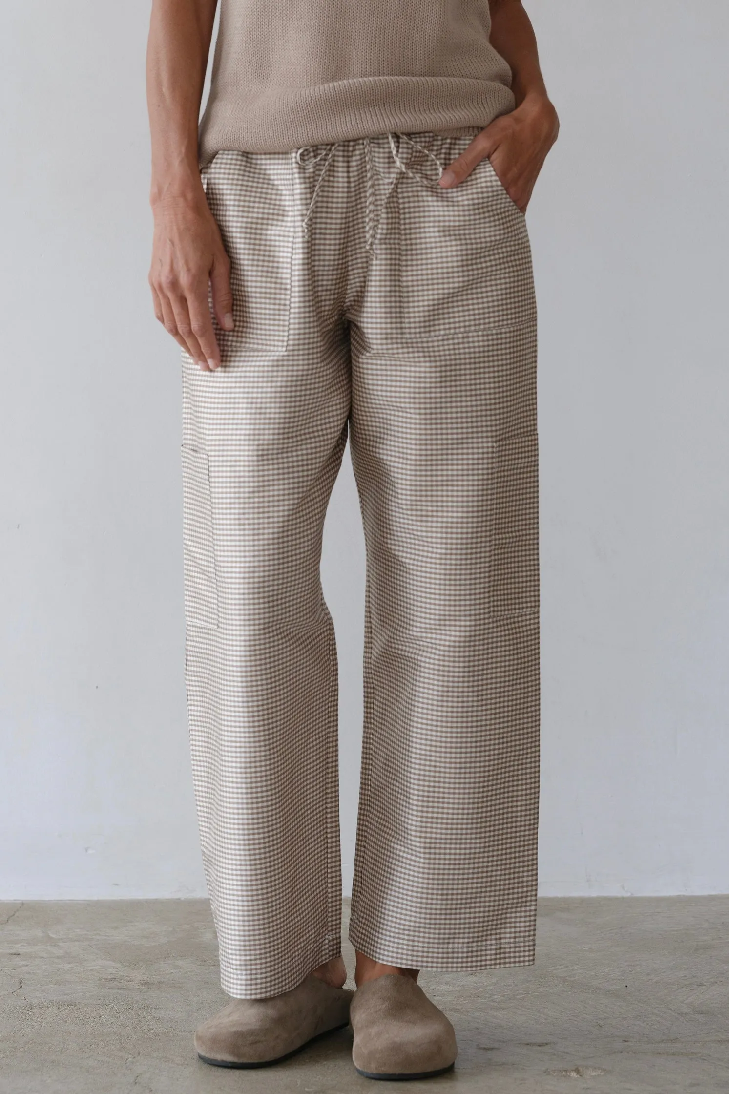 The Taffeta Drawstring Cargo Pant N/A sold by DONNI.