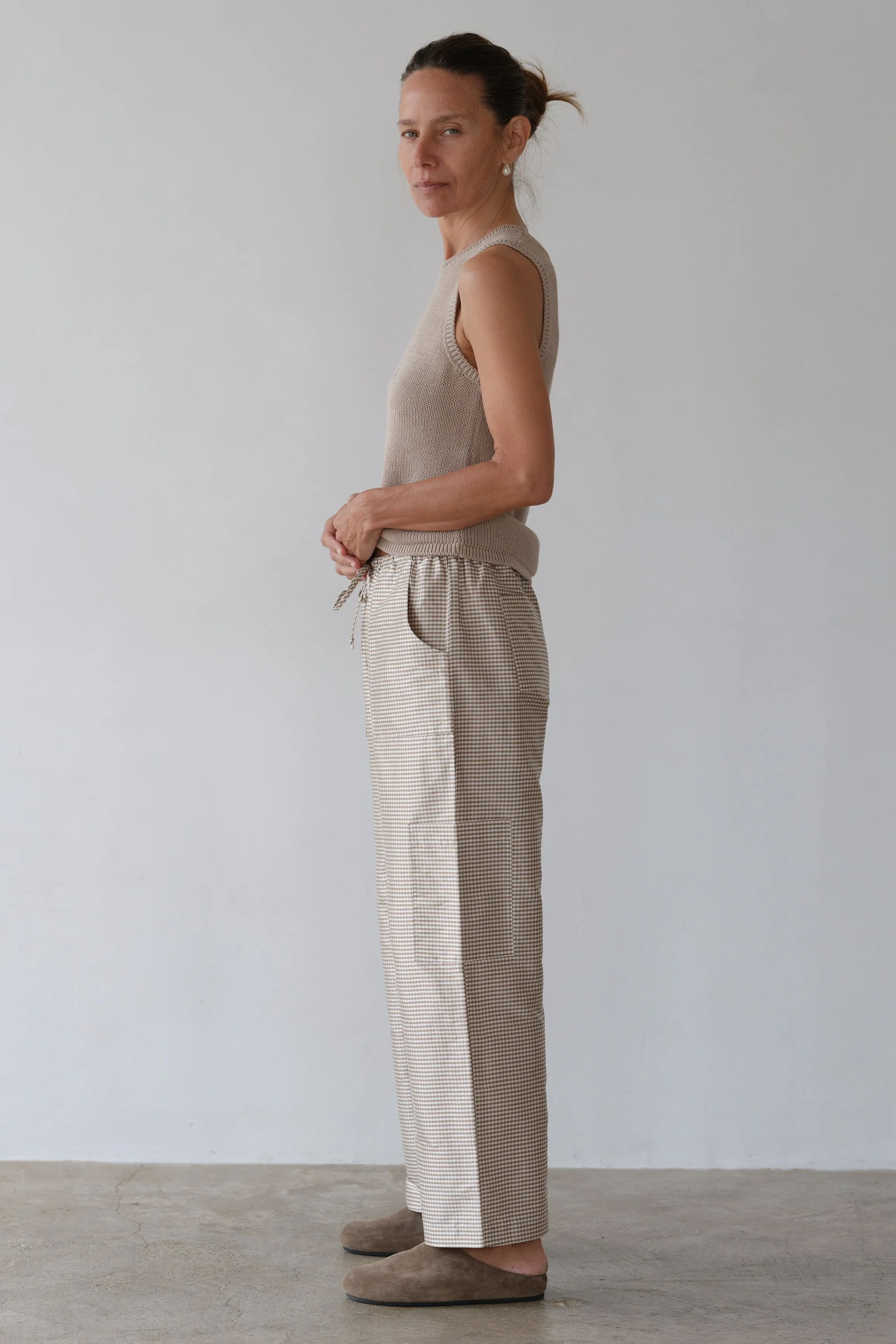 The Taffeta Drawstring Cargo Pant N/A sold by DONNI. product image thumbnail 3
