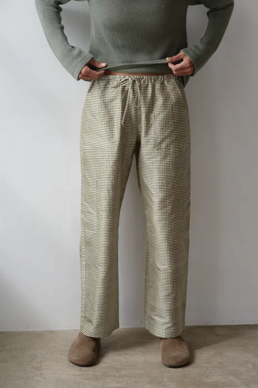 The Taffeta Drawstring Cargo Pant sold by DONNI.
