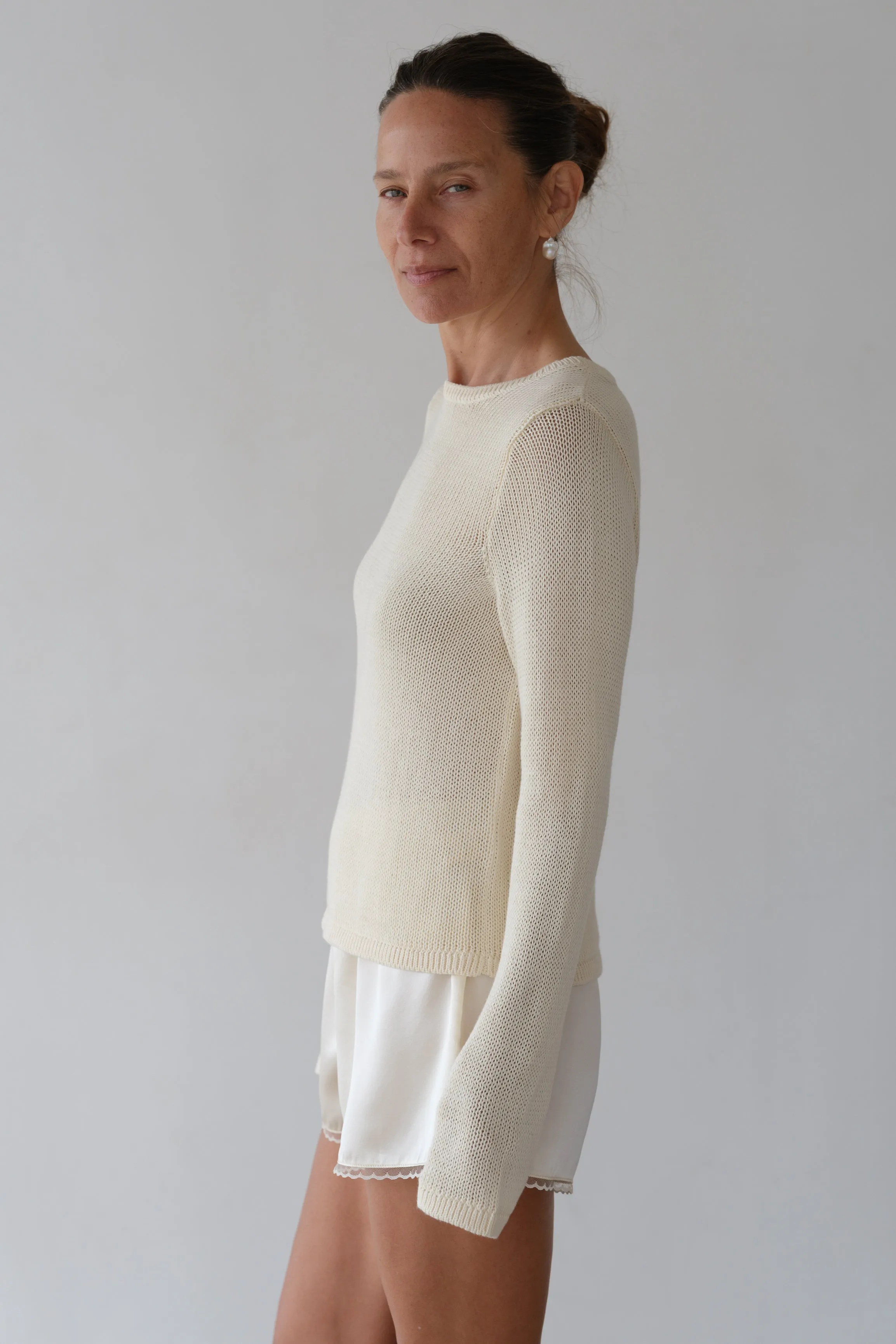 The Knit Long Sleeve sold by DONNI. product image thumbnail 4