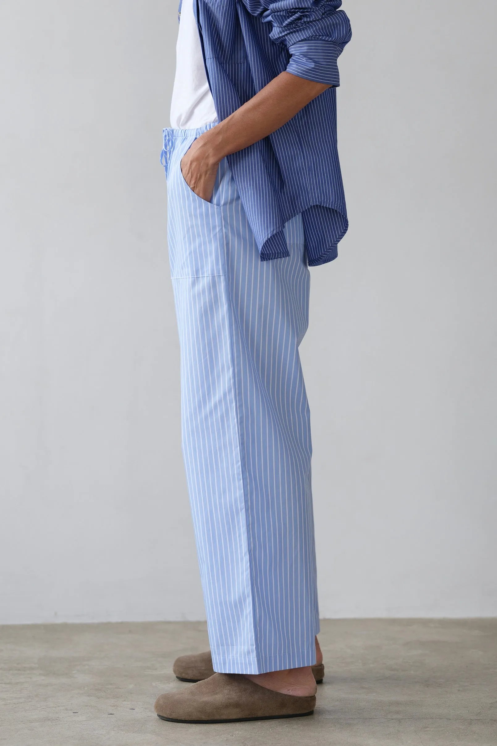 The Pop Stripe Drawstring Pant sold by DONNI. product image thumbnail 5